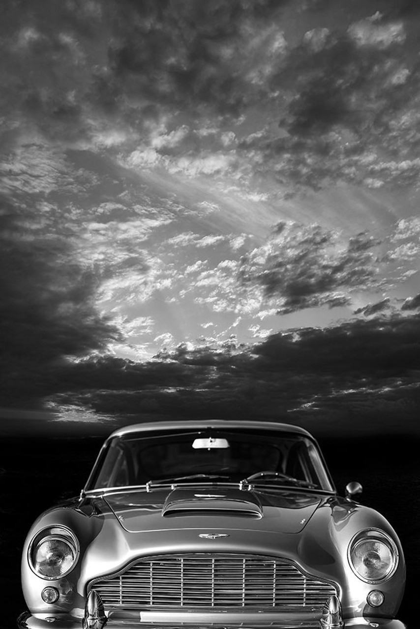 Aston Martin DB5 Front Poster Print