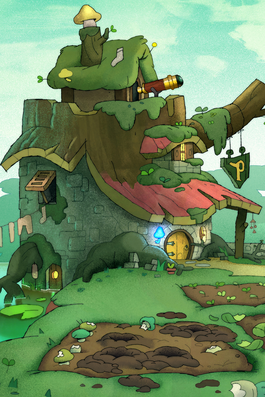 Disney Amphibia phone wallpaper