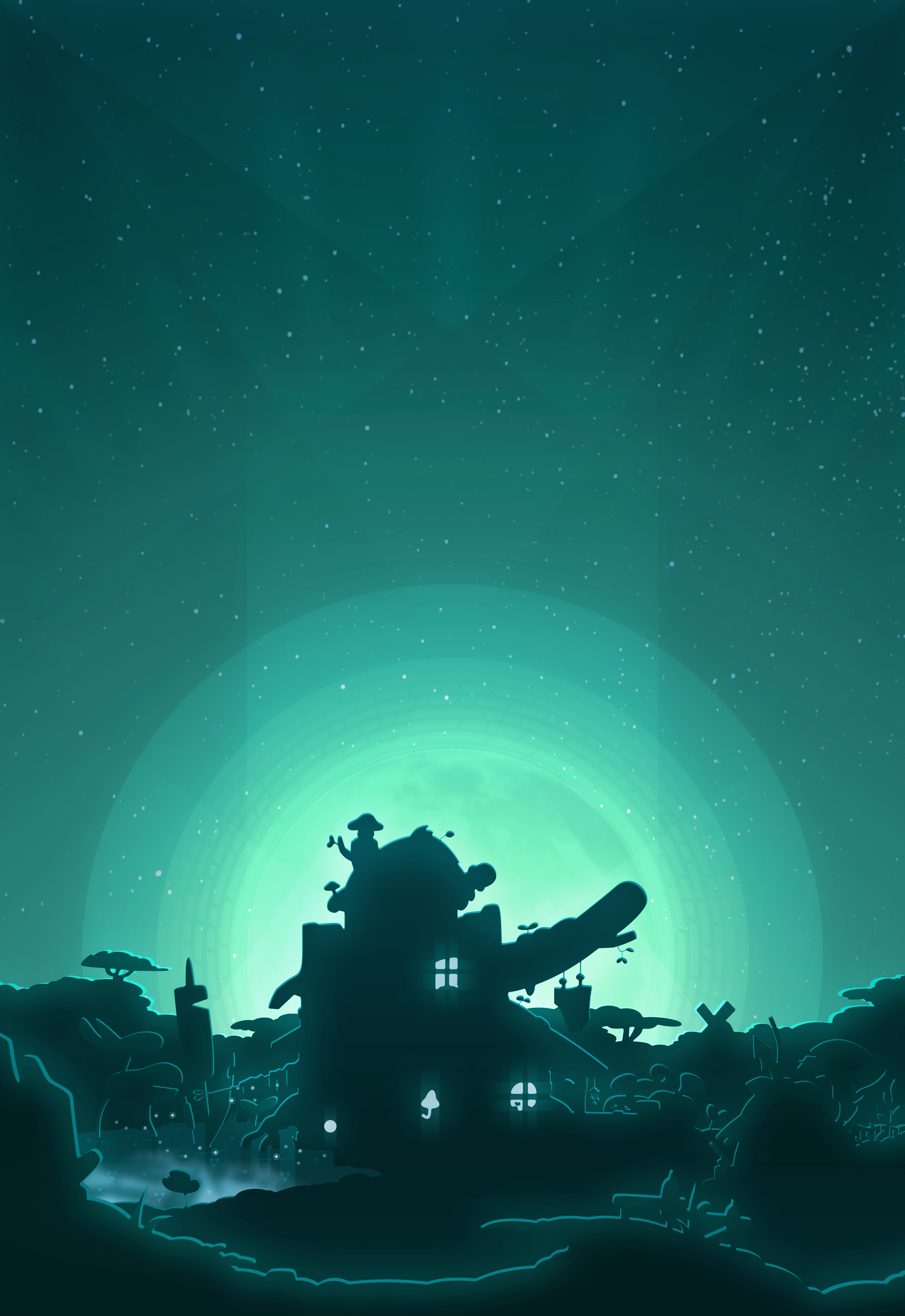 I made some minimal poster wallpaper