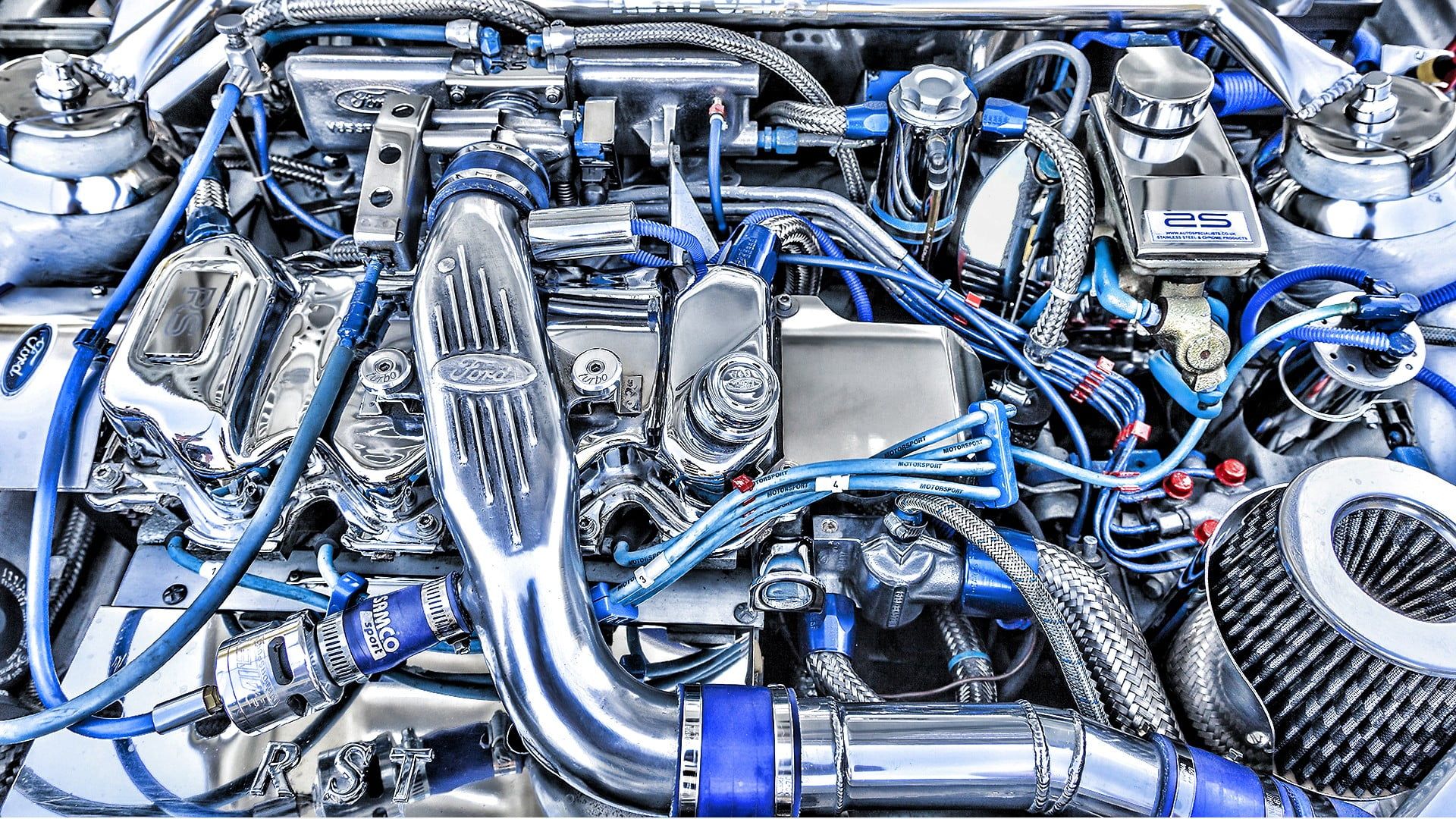vehicle engine bay #Ford #engines