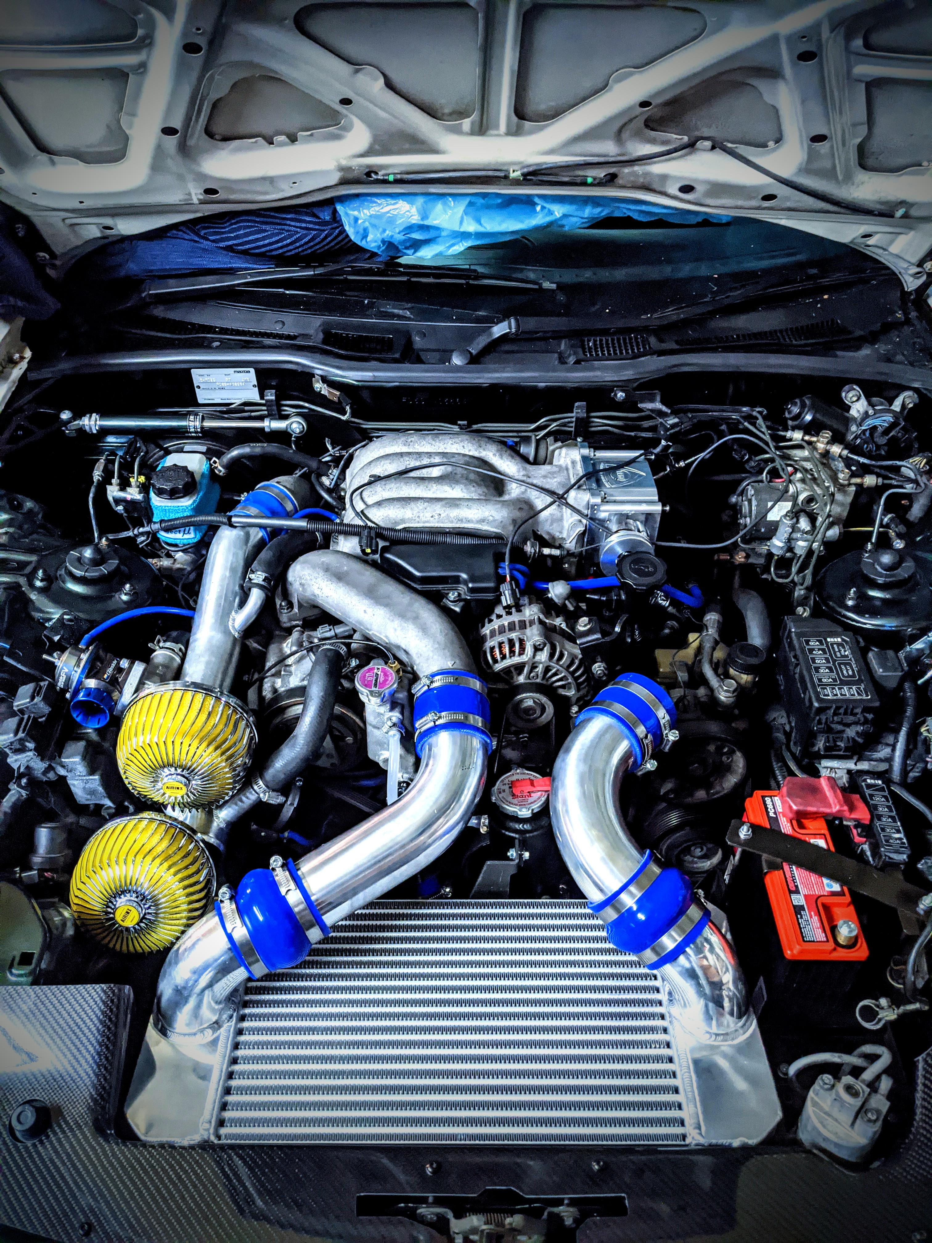 Wallpaper My current engine bay
