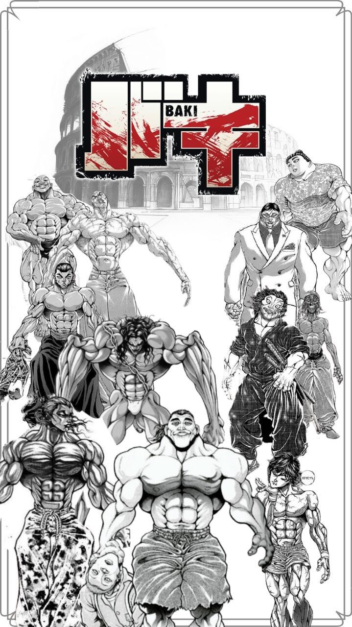 baki!!!. Personagens de anime