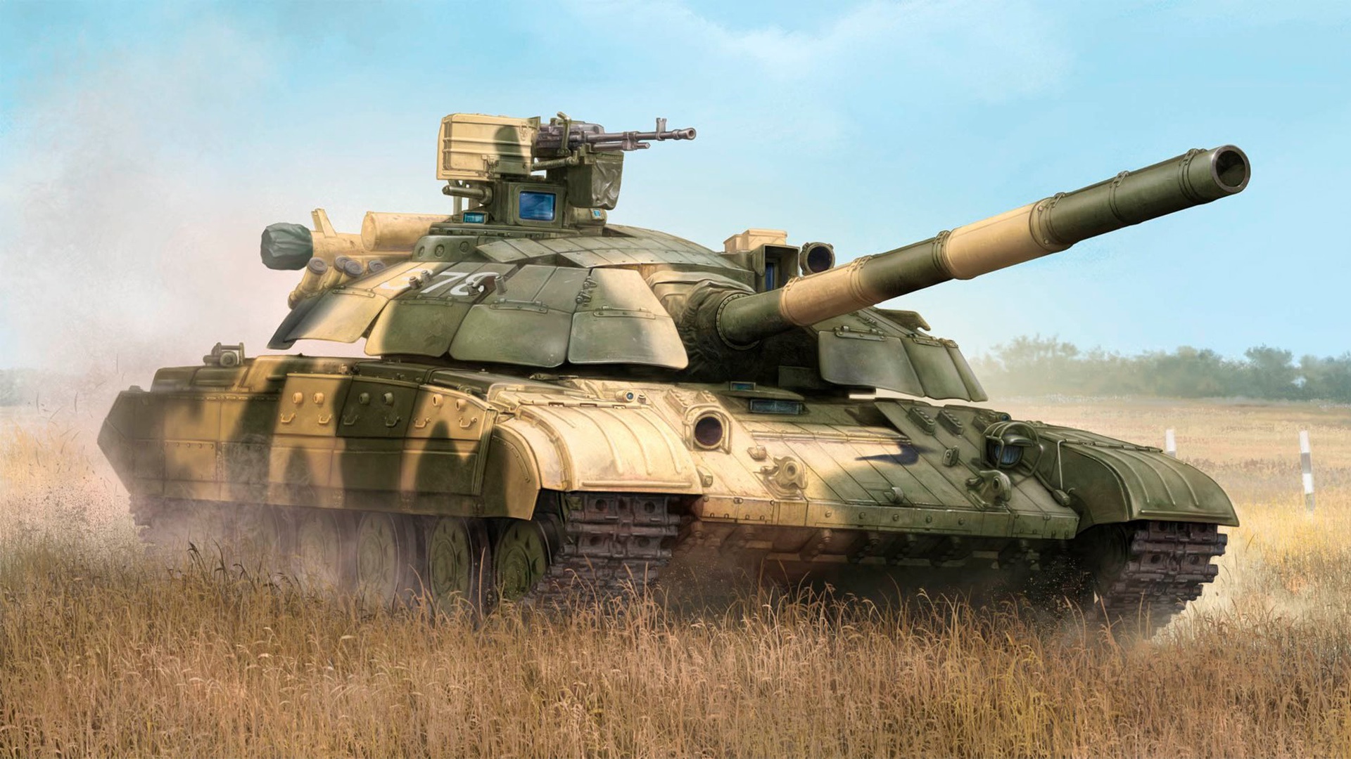 Download Tank Military T 64 HD Wallpaper