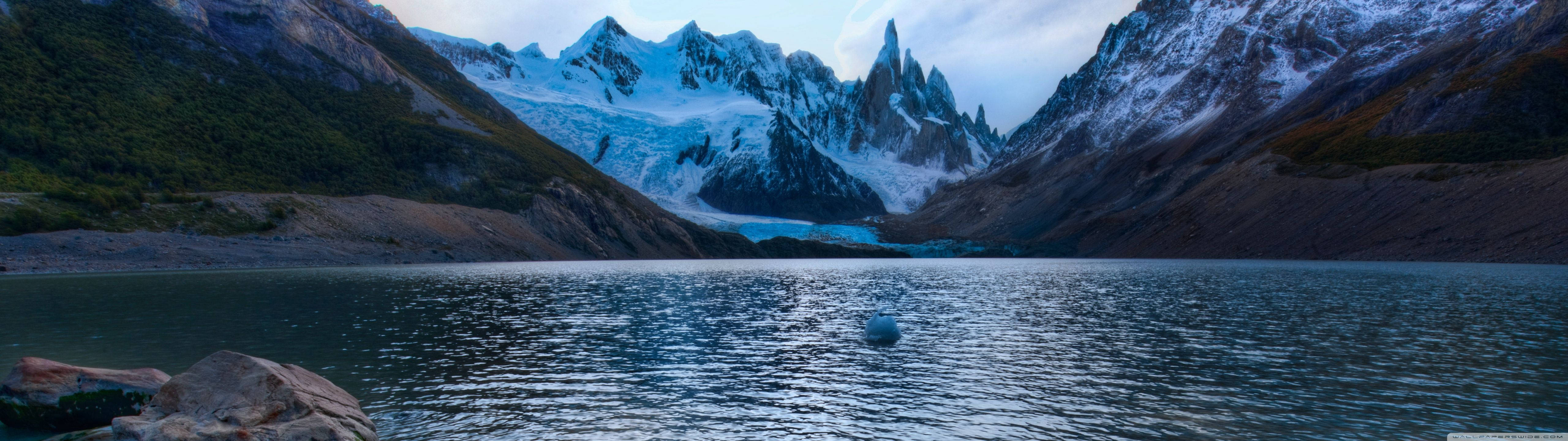 An Aerial View of Majestic Mountains