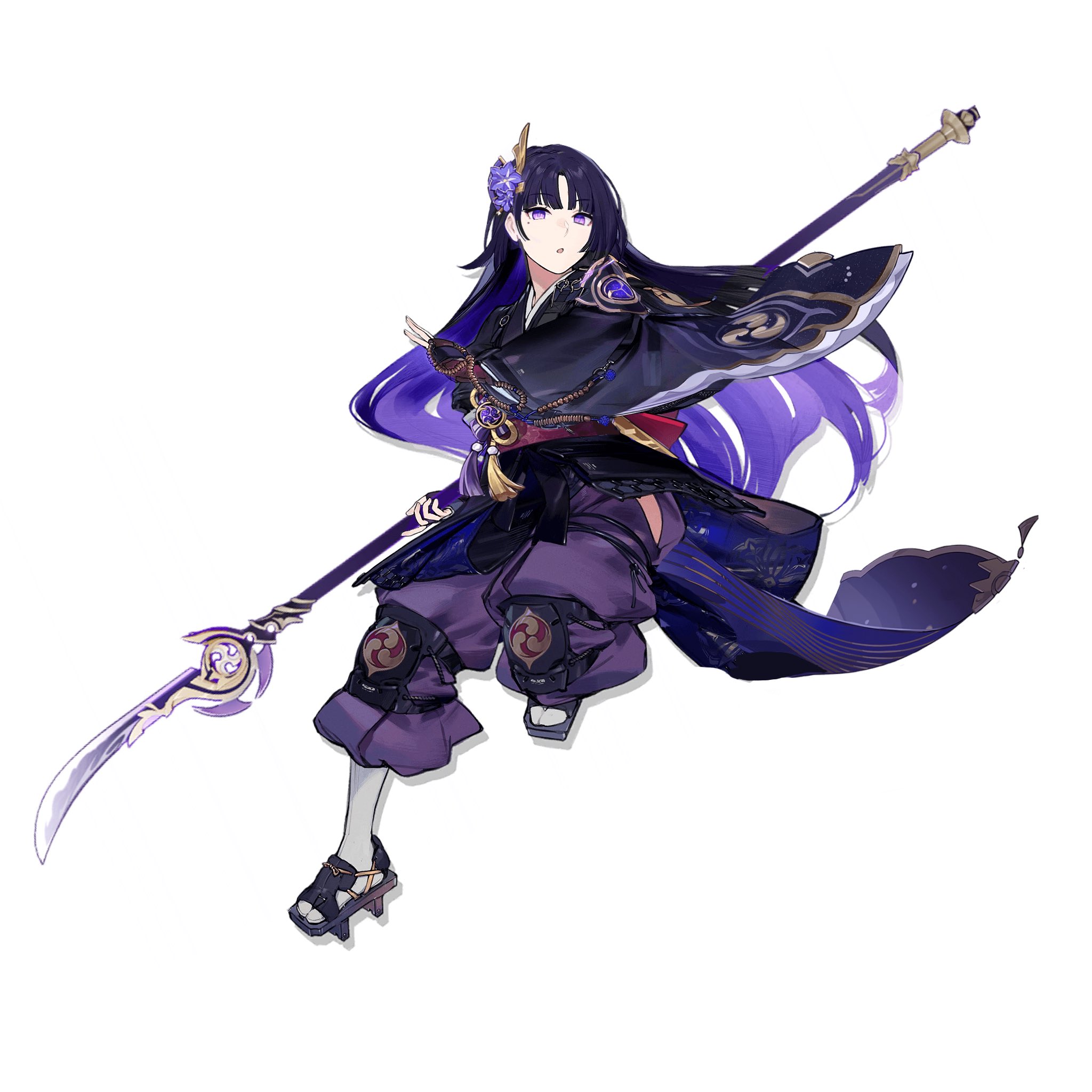 Raiden when she was a kagemusha, r