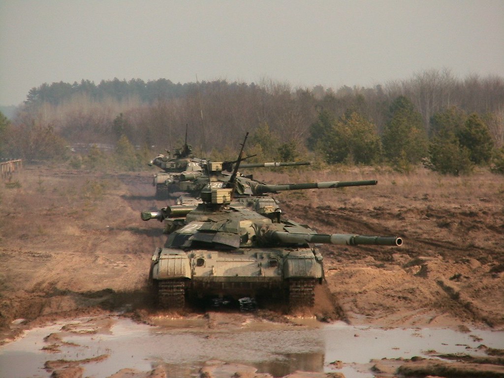 Ukrainian T 64BM Bulat. Ukrainian