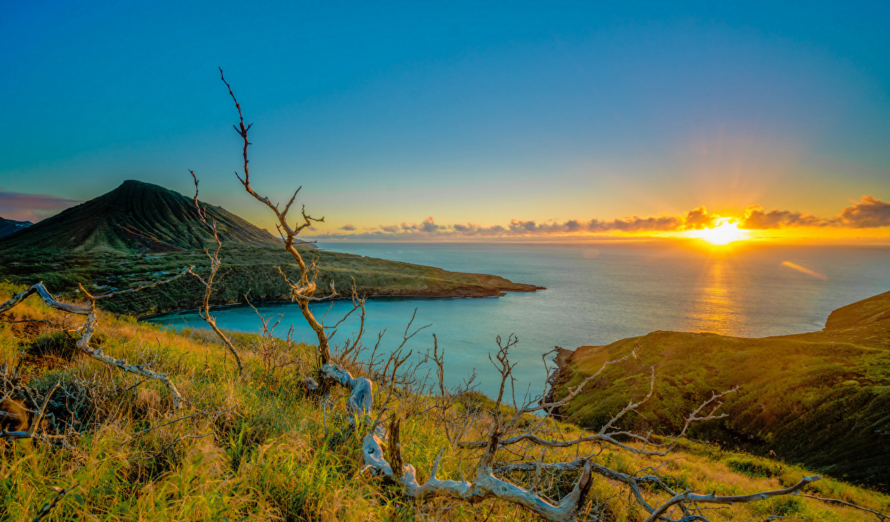 Desktop Wallpaper Hawaii Sun Nature