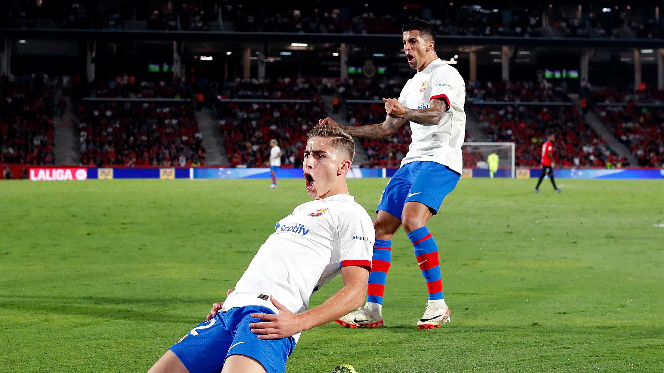 Mallorca 2 2 Barcelona: Youngster