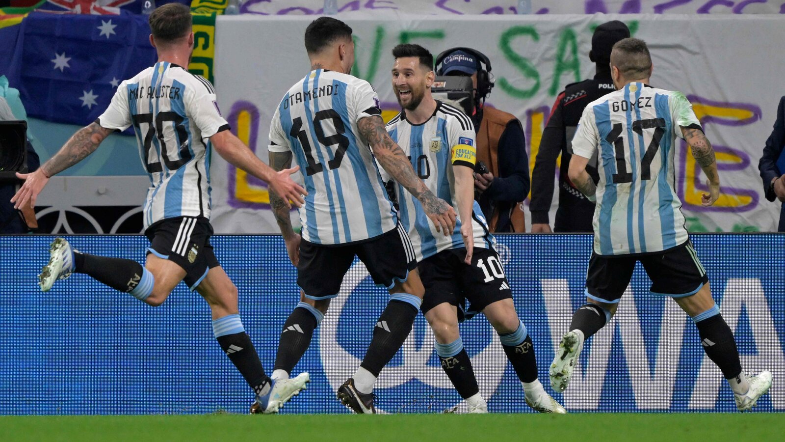 Argentina in World Cup Win