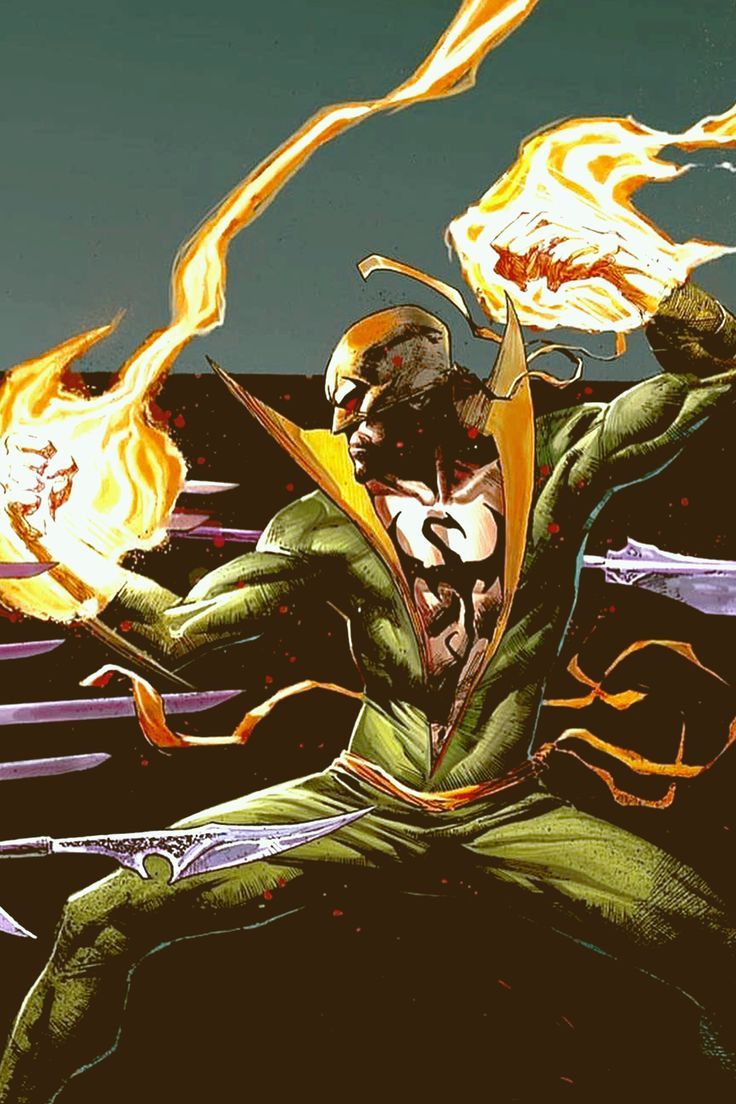 Iron Fist, Phone Wallpaper, marvel