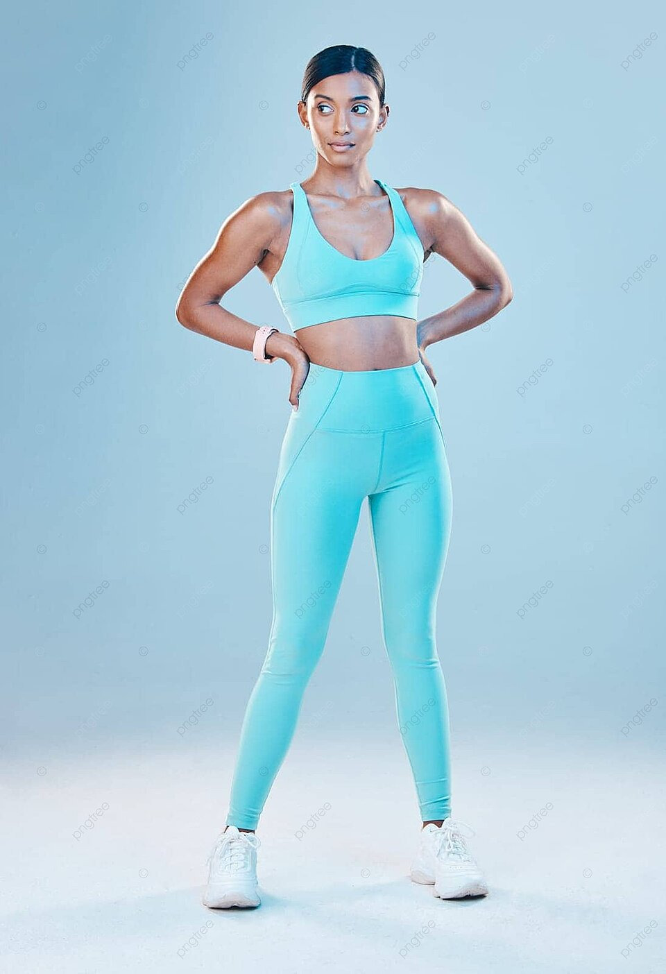 Active Woman In Gymwear For Fitness