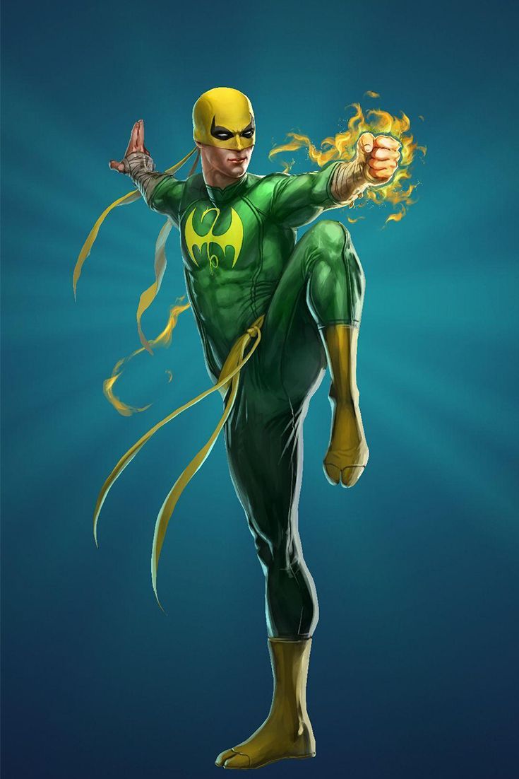 Iron Fist, Phone Wallpaper, marvel