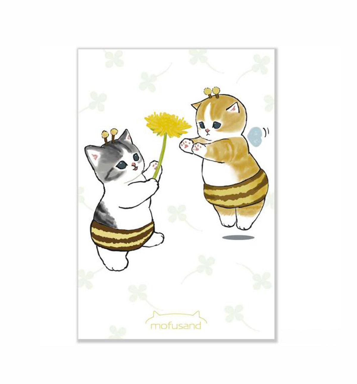 Mofusand Postcard [Flower]