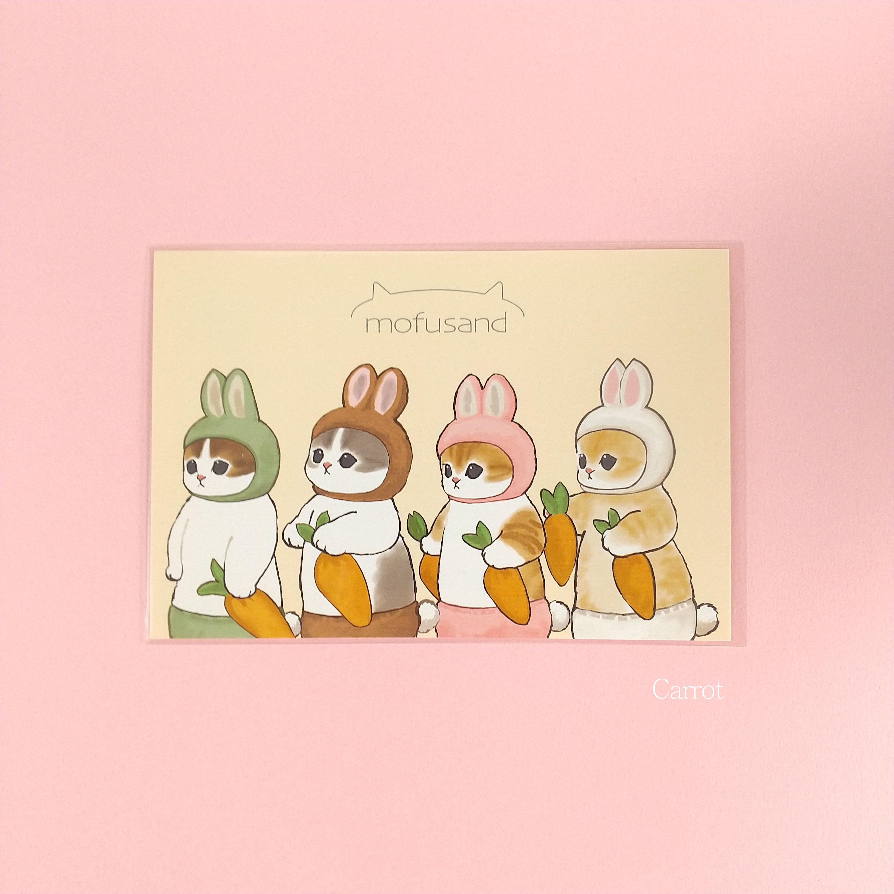 Post Card mofusand carrot
