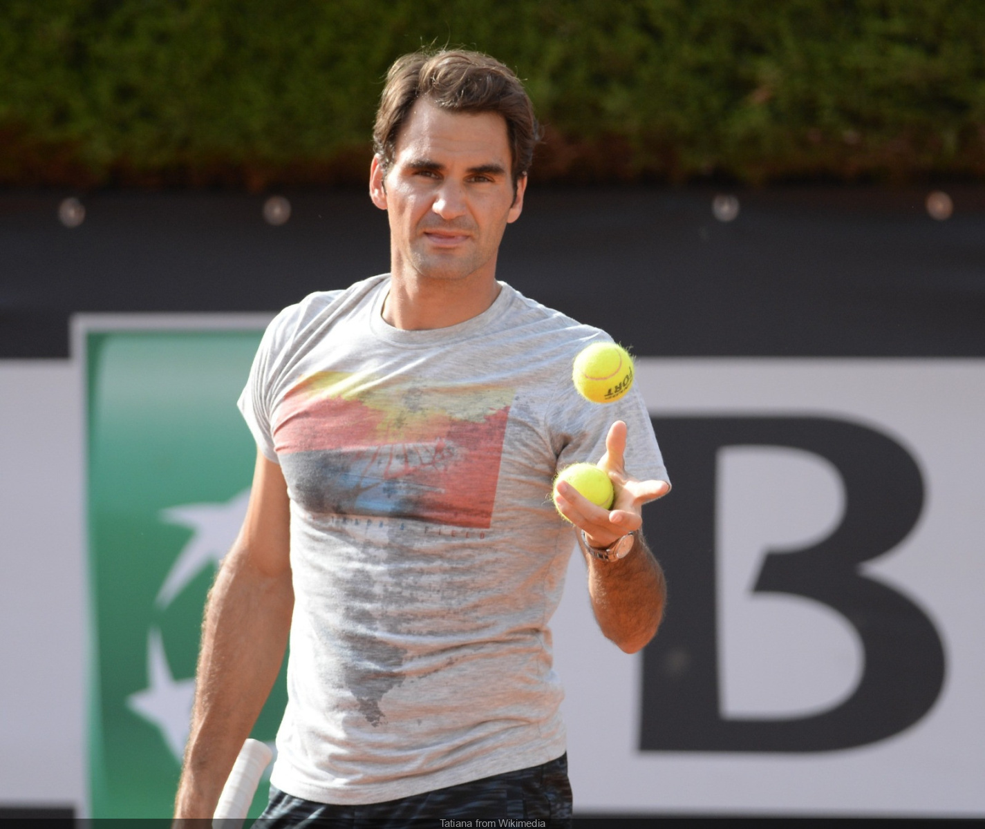 tennis legend Roger Federer