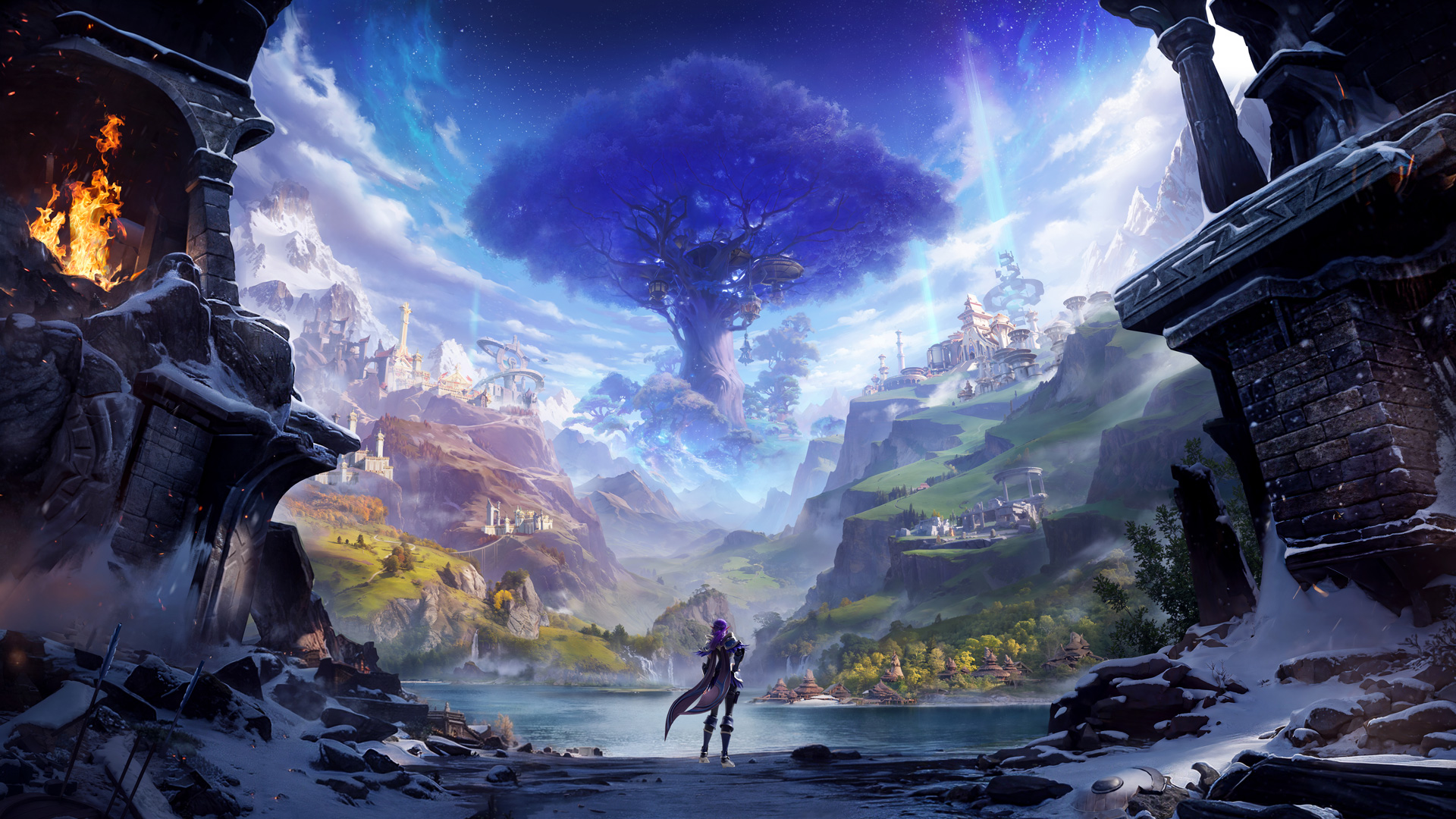 Mystical Tarisland Fantasy Landscape HD