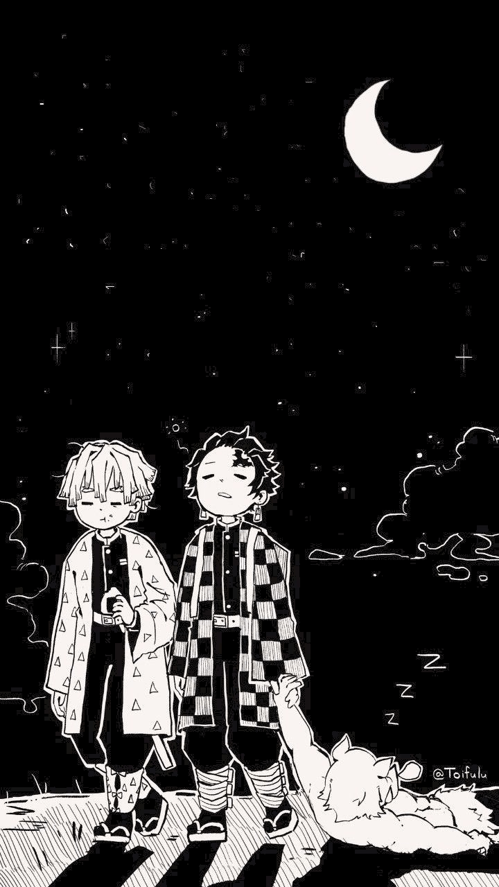 Tanjiro And Zenitsu (Demon Slayer) 720