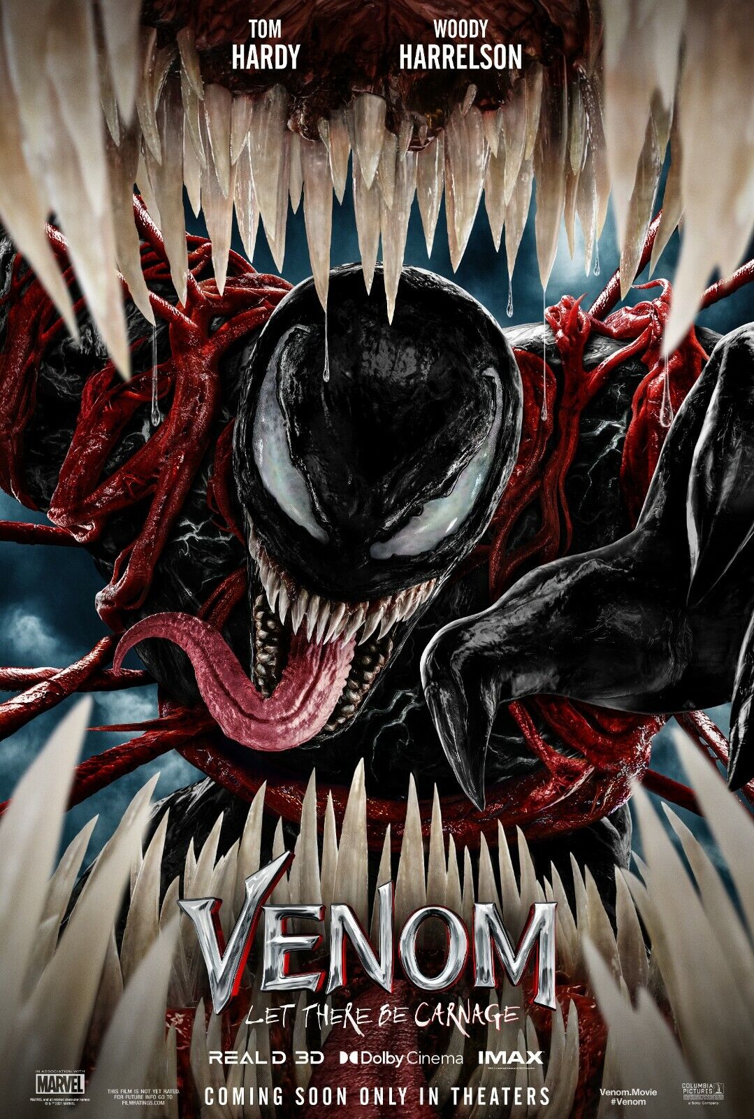 VENOM LET THERE BE CARNAGE MOVIE POSTER