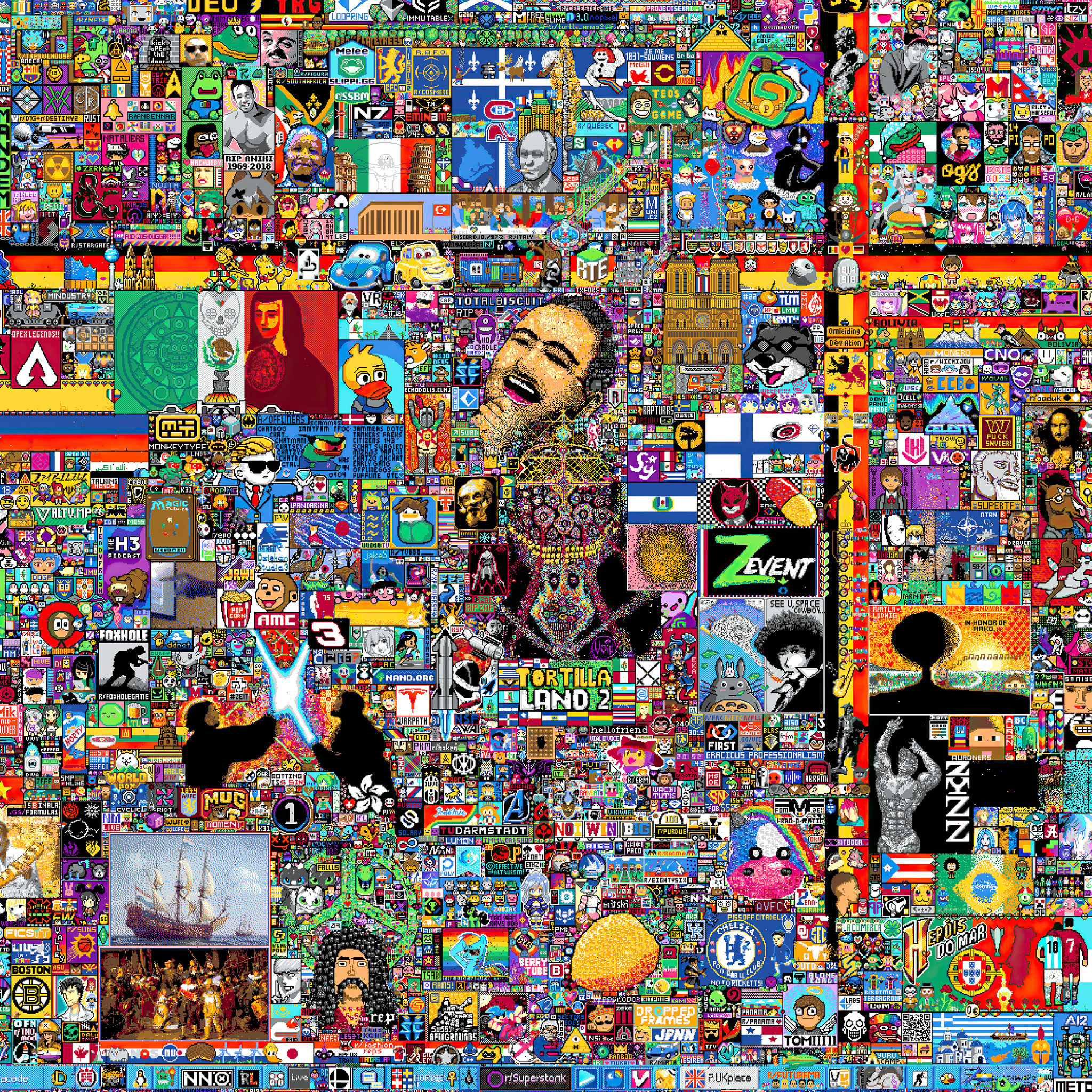 Reddit Place 2022 iPad Air