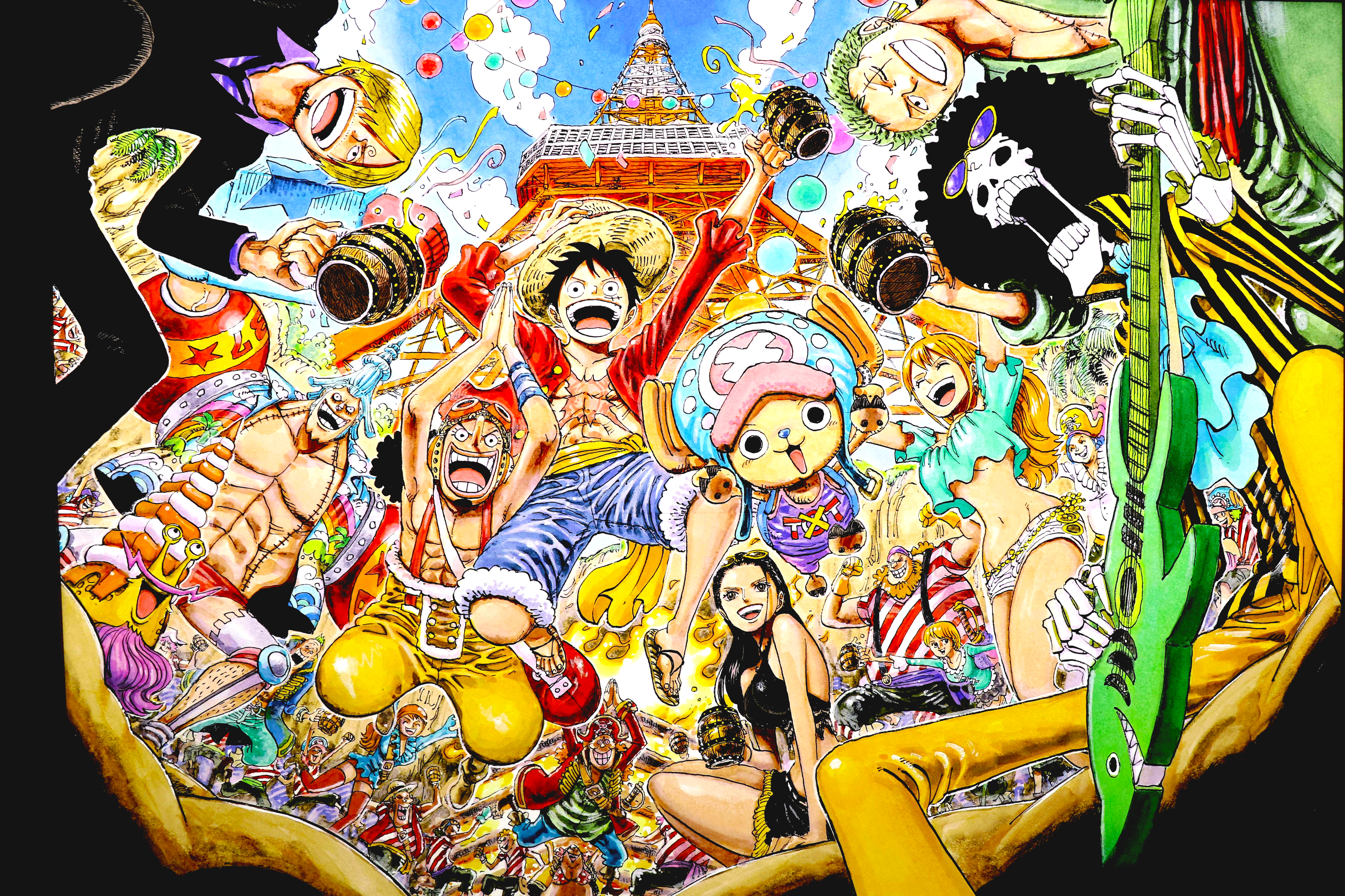 Straw Hat Pirates 4K Ultra HD Wallpaper