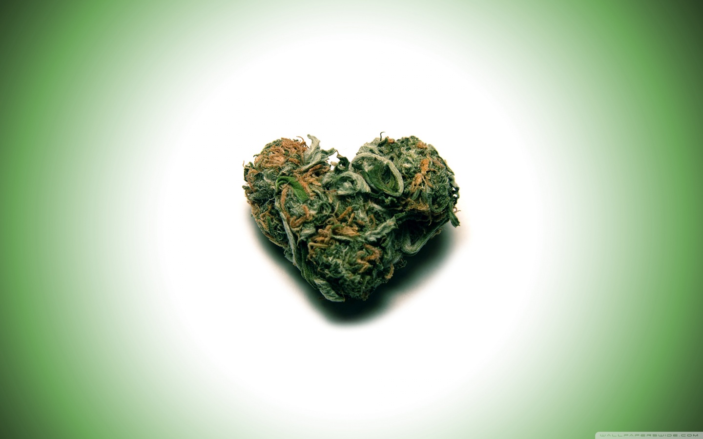 Weed Heart Ultra HD Desktop Background