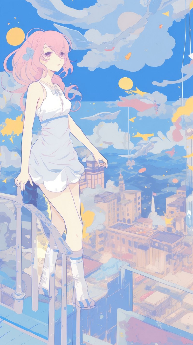 Japan Art iPhone Background Image