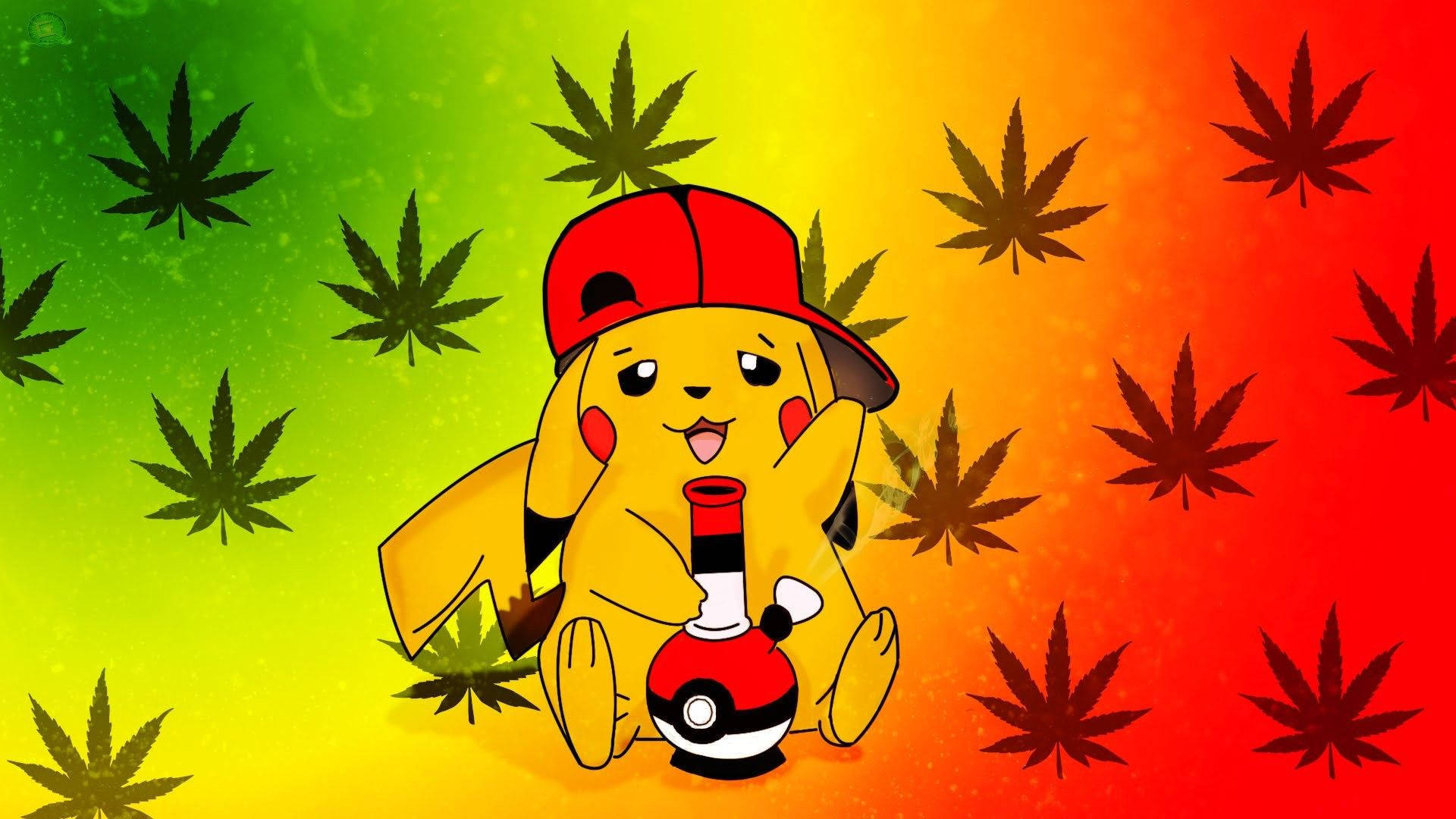 Cartoon Weed Wallpaper