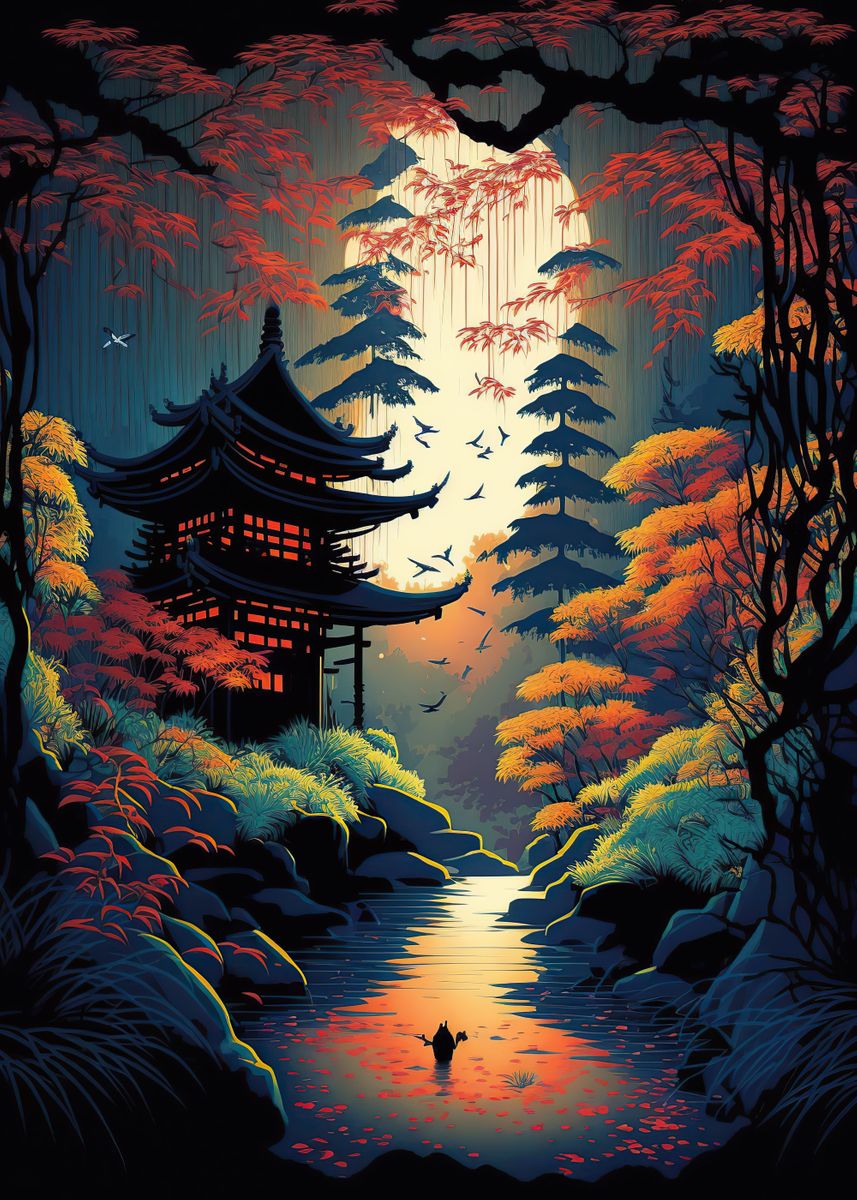 Japan Art iPhone Wallpapers - Wallpaper Cave