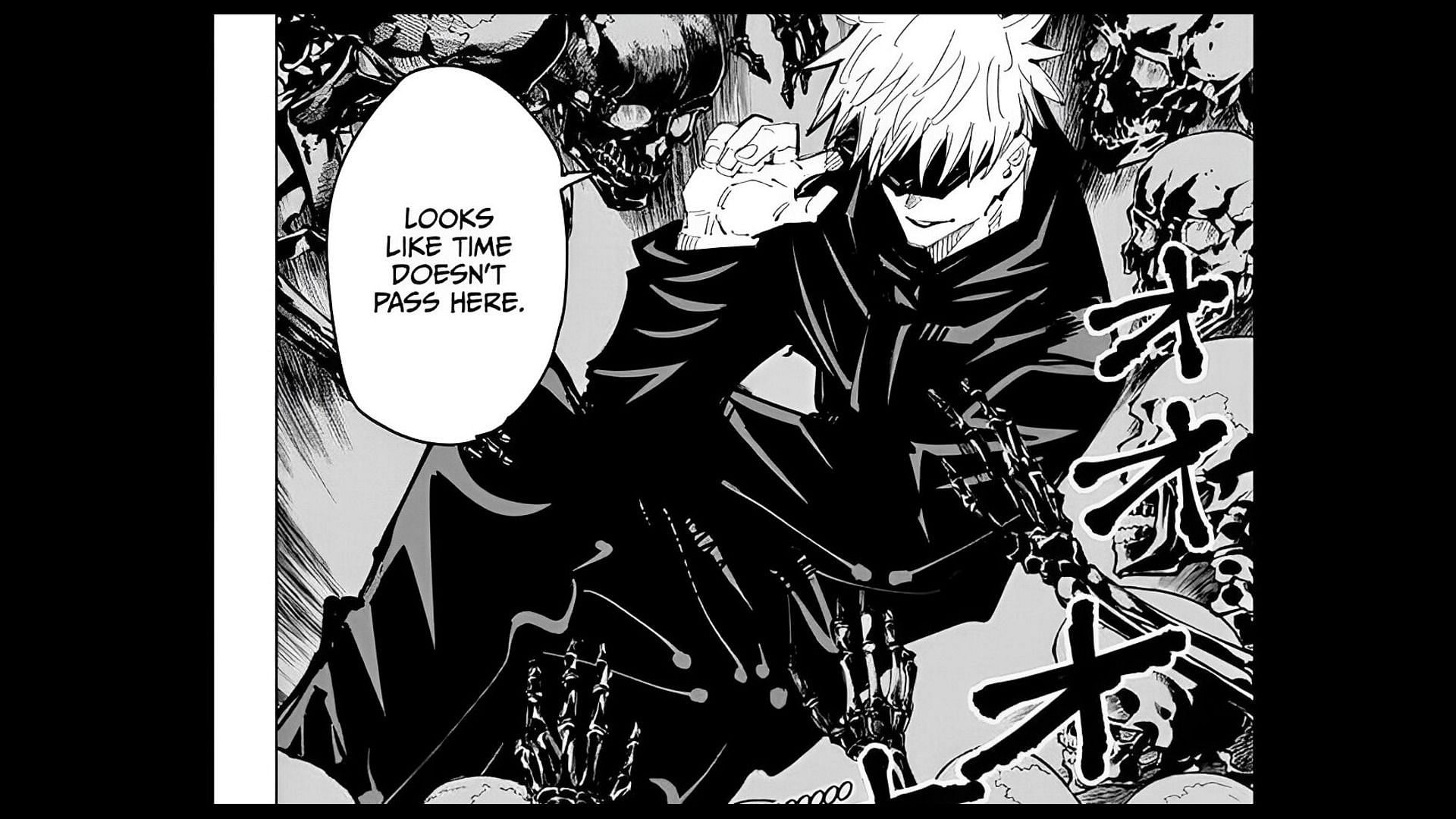 Gojo Manga Panel Desktop Wallpapers - Wallpaper Cave