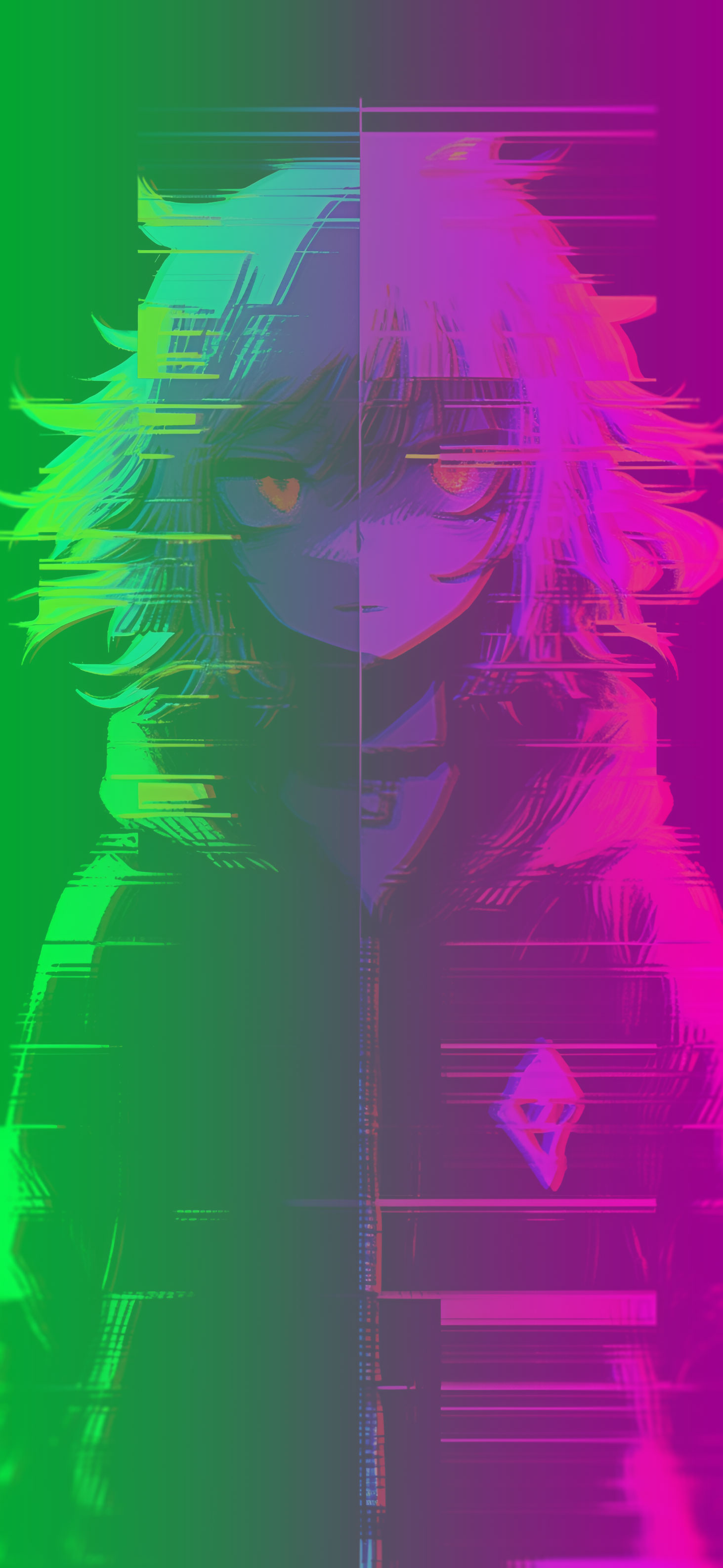 Anime Glitch Phone Wallpapers - Wallpaper Cave