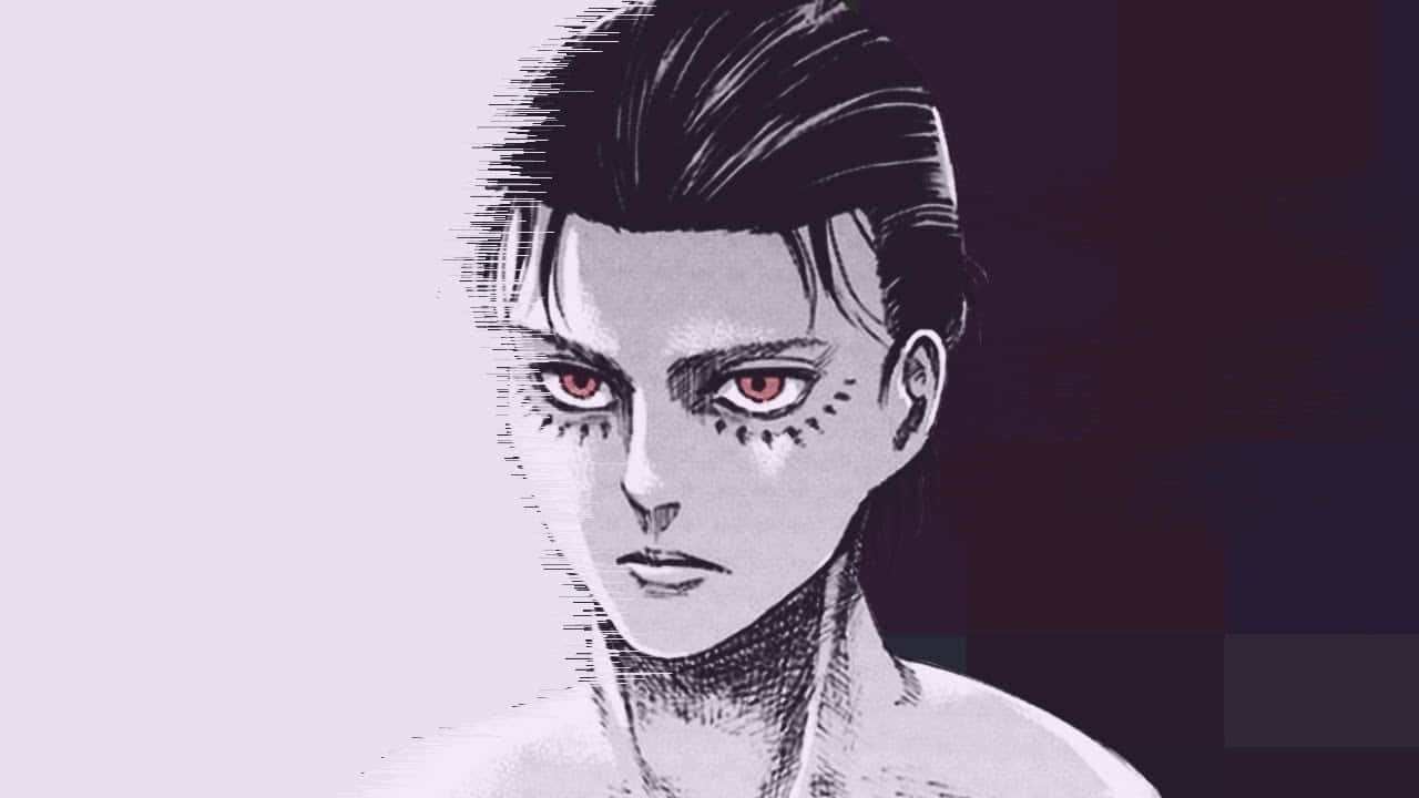 White Eren Yeager PFP Wallpaper