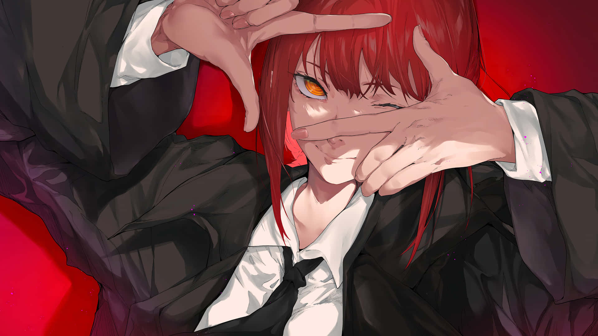 Makima Chainsaw Man Wallpaper