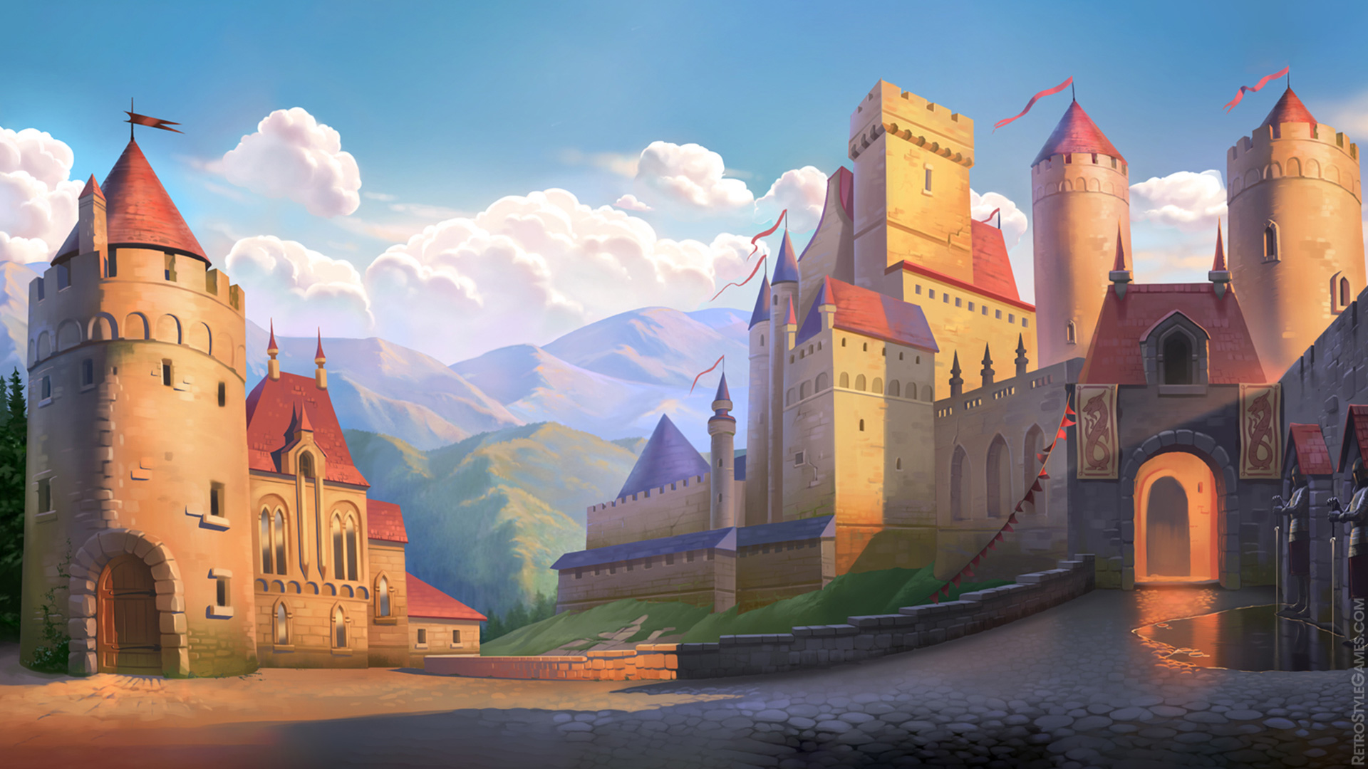 Game Background & Loading Screens