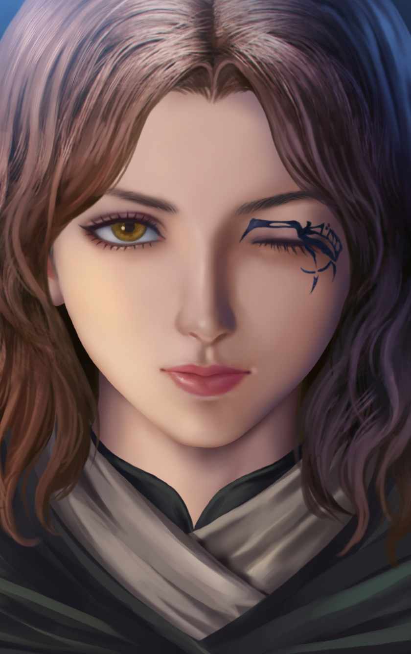 wallpaper 840x1336 melina, elden ring