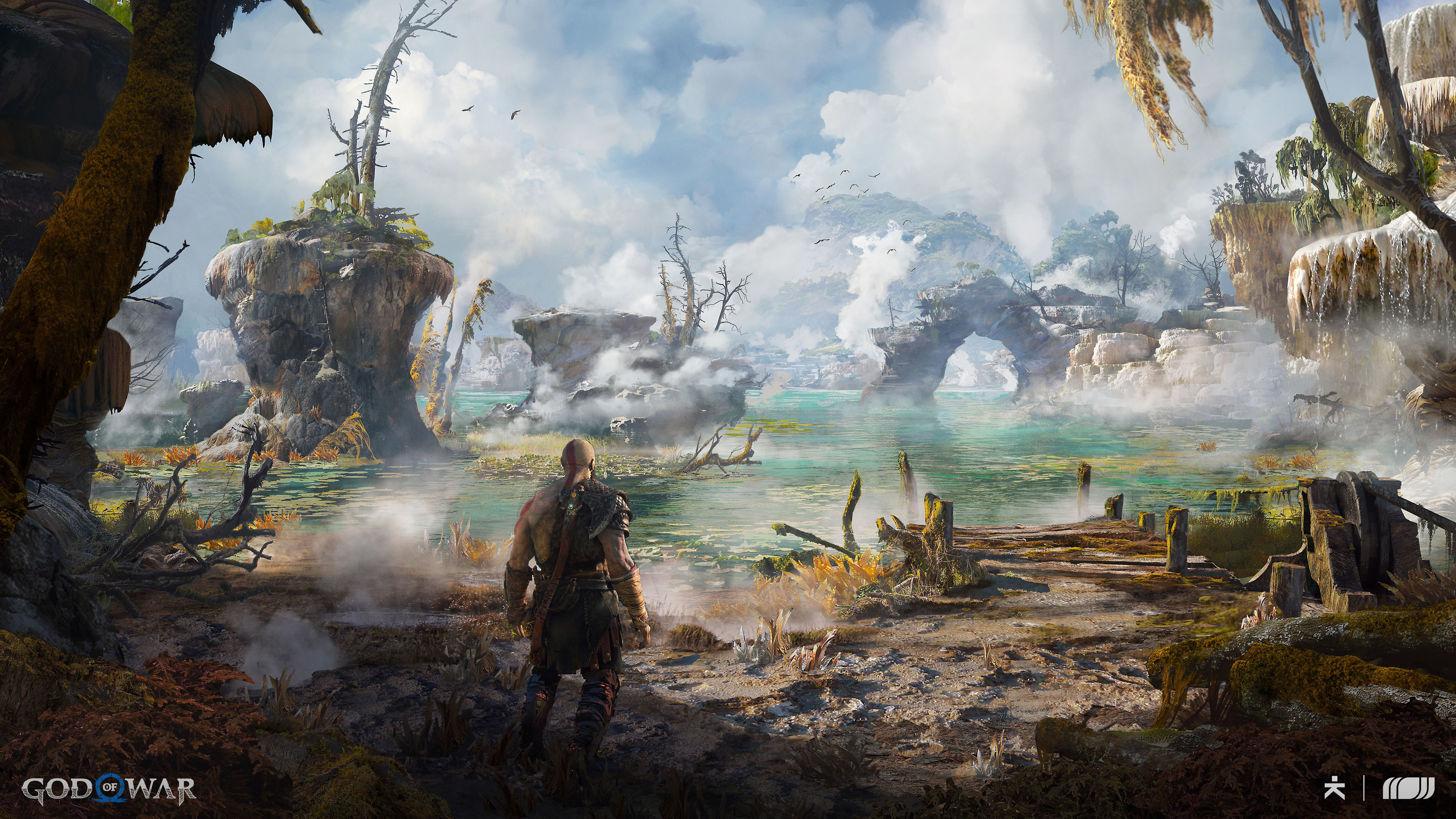 God of War: Ragnarök 4K Ultra HD Epic Adventure Wallpaper