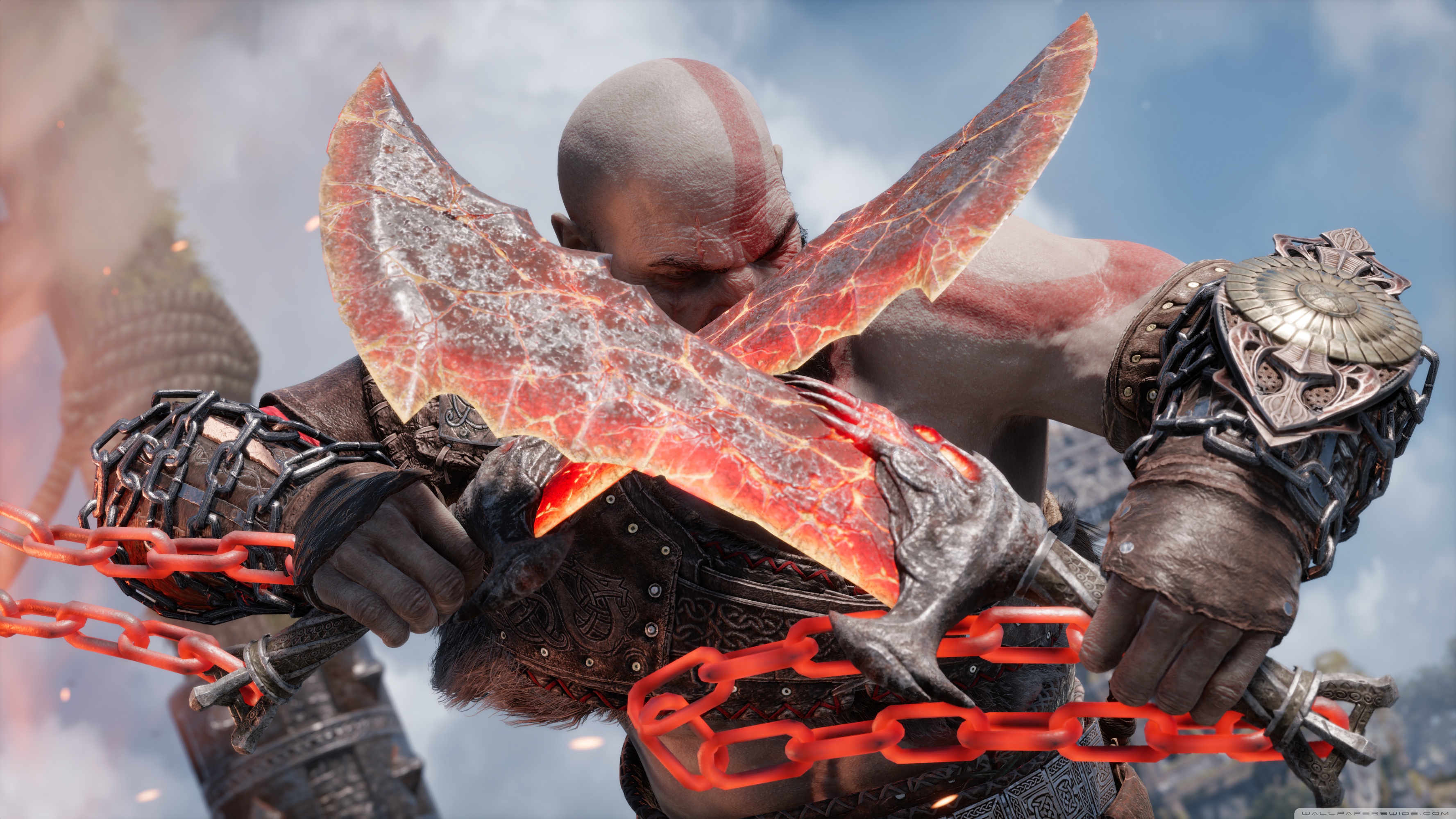 God of War Ragnarok Game 4K UHD Wallpaper for UltraHD Desktop and TV, Widescreen and UltraWide Display, Smartphone and Tablet Devices