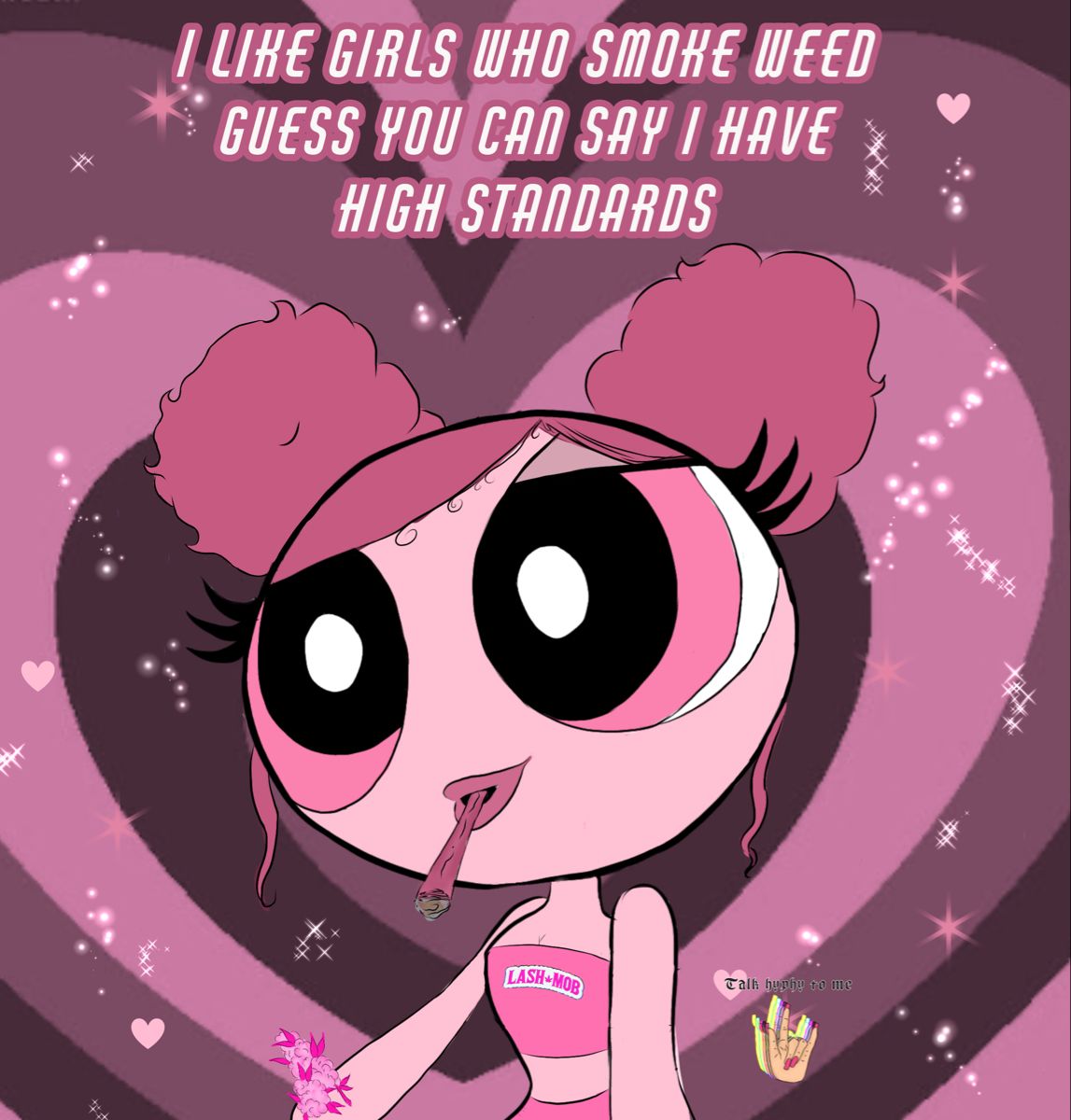 Empowering Art: Powerpuff Girl 420