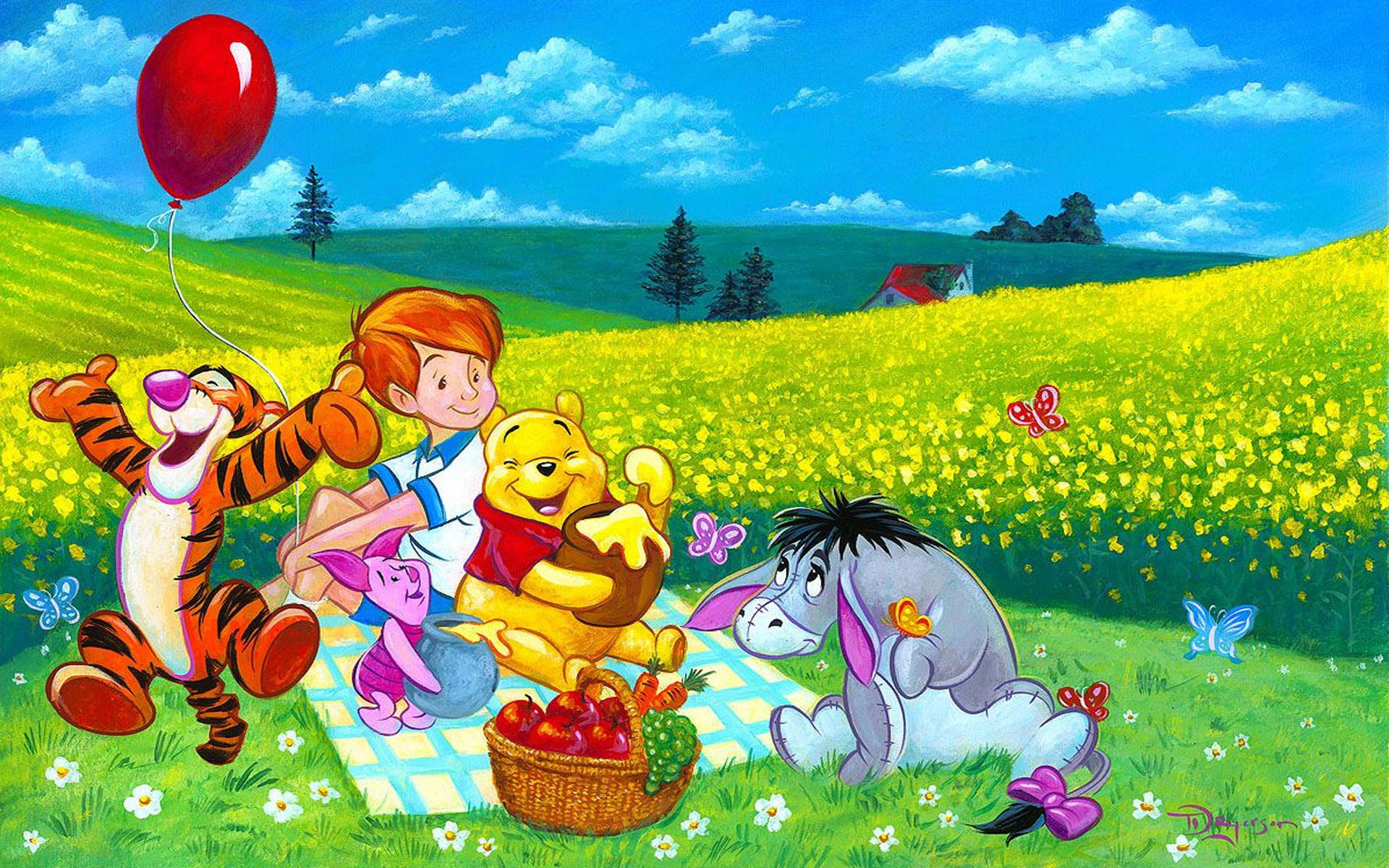 Download free Piglet Picnic Day