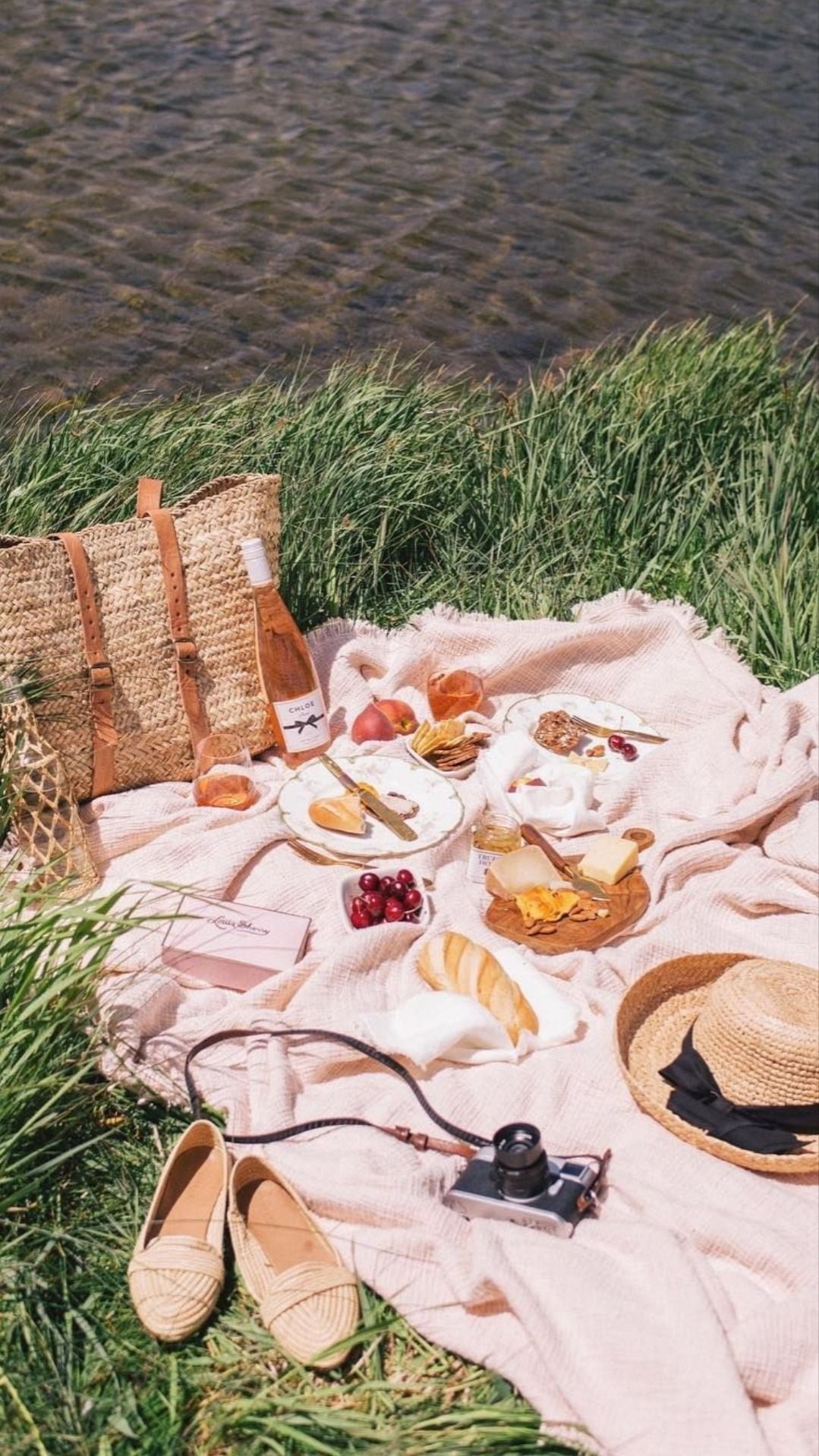 Picnic, iPhone wallpaper, Wallpaper