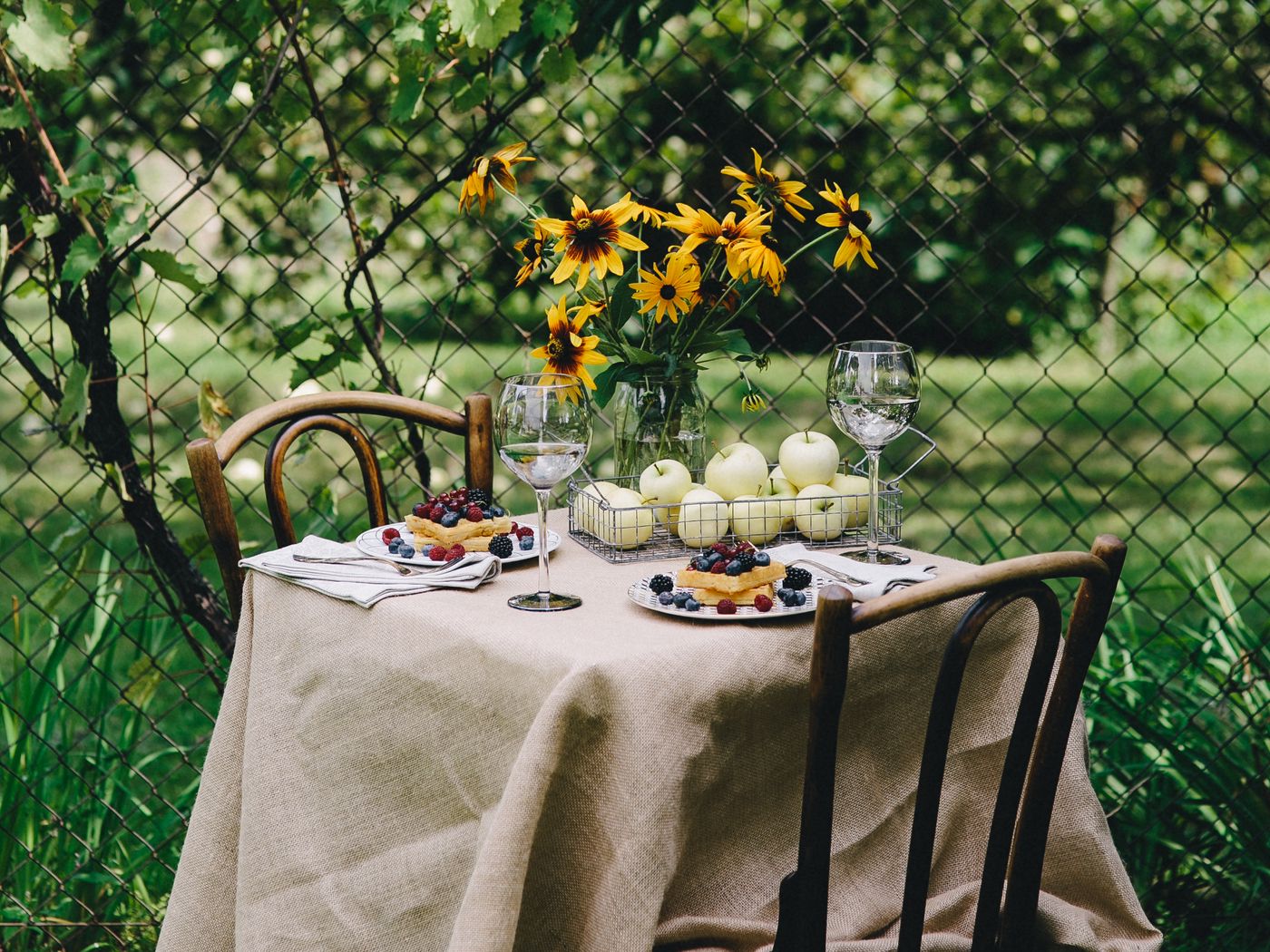 Download wallpaper 1400x1050 breakfast