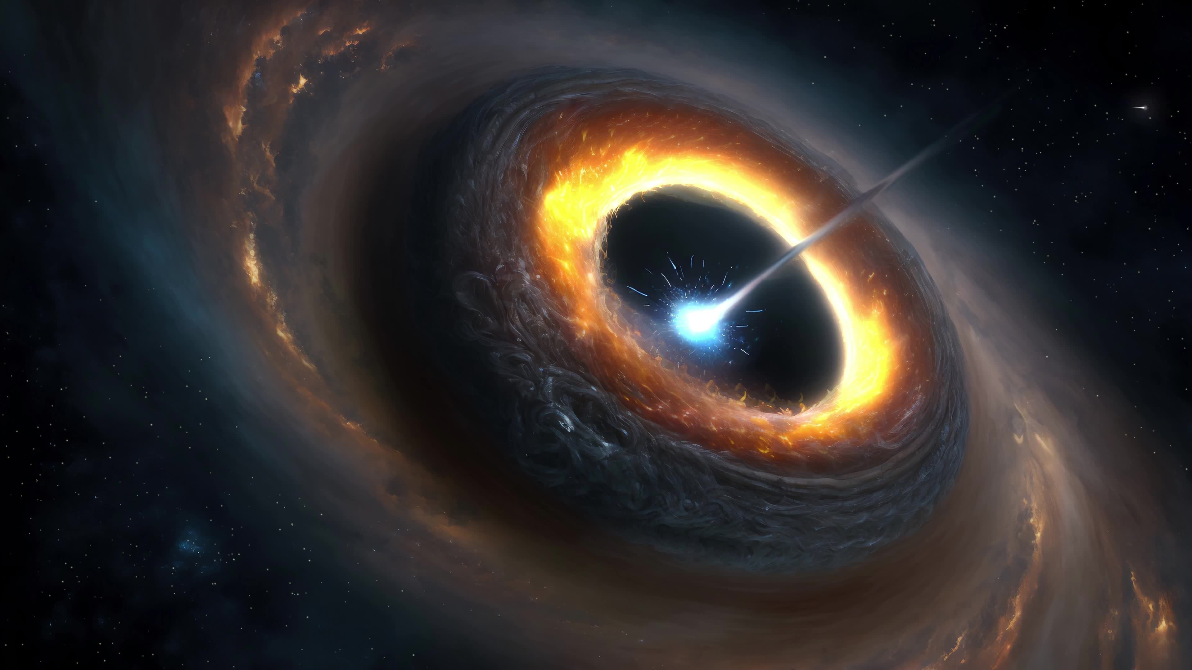 Black Hole 4K Live Wallpaper HQ