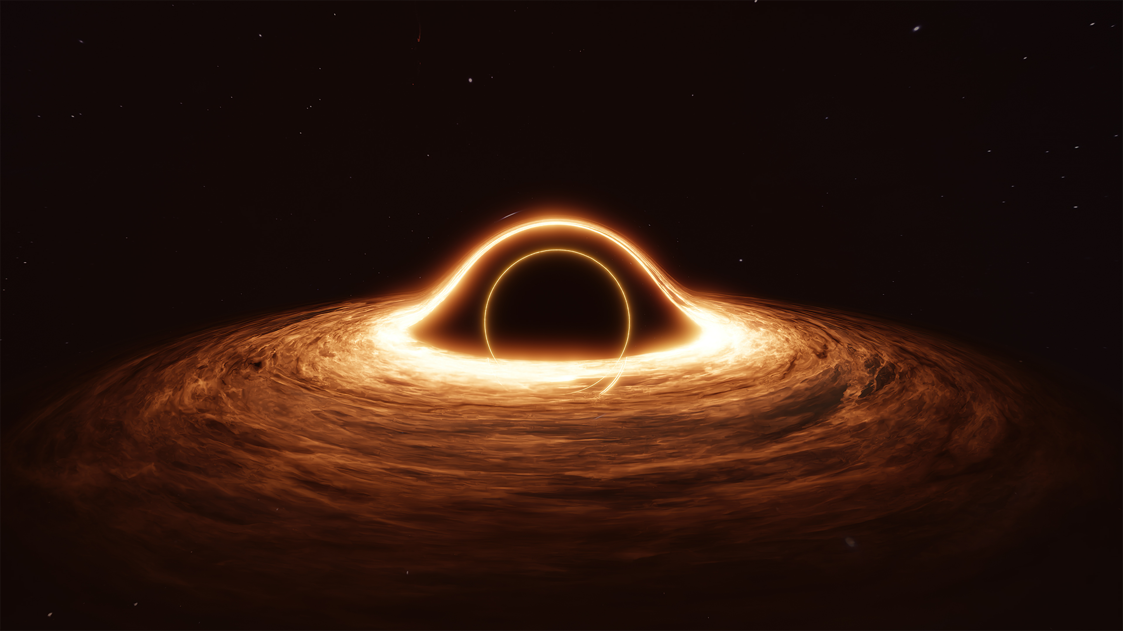 Black Hole Dark 4k Wallpaper, HD Digital