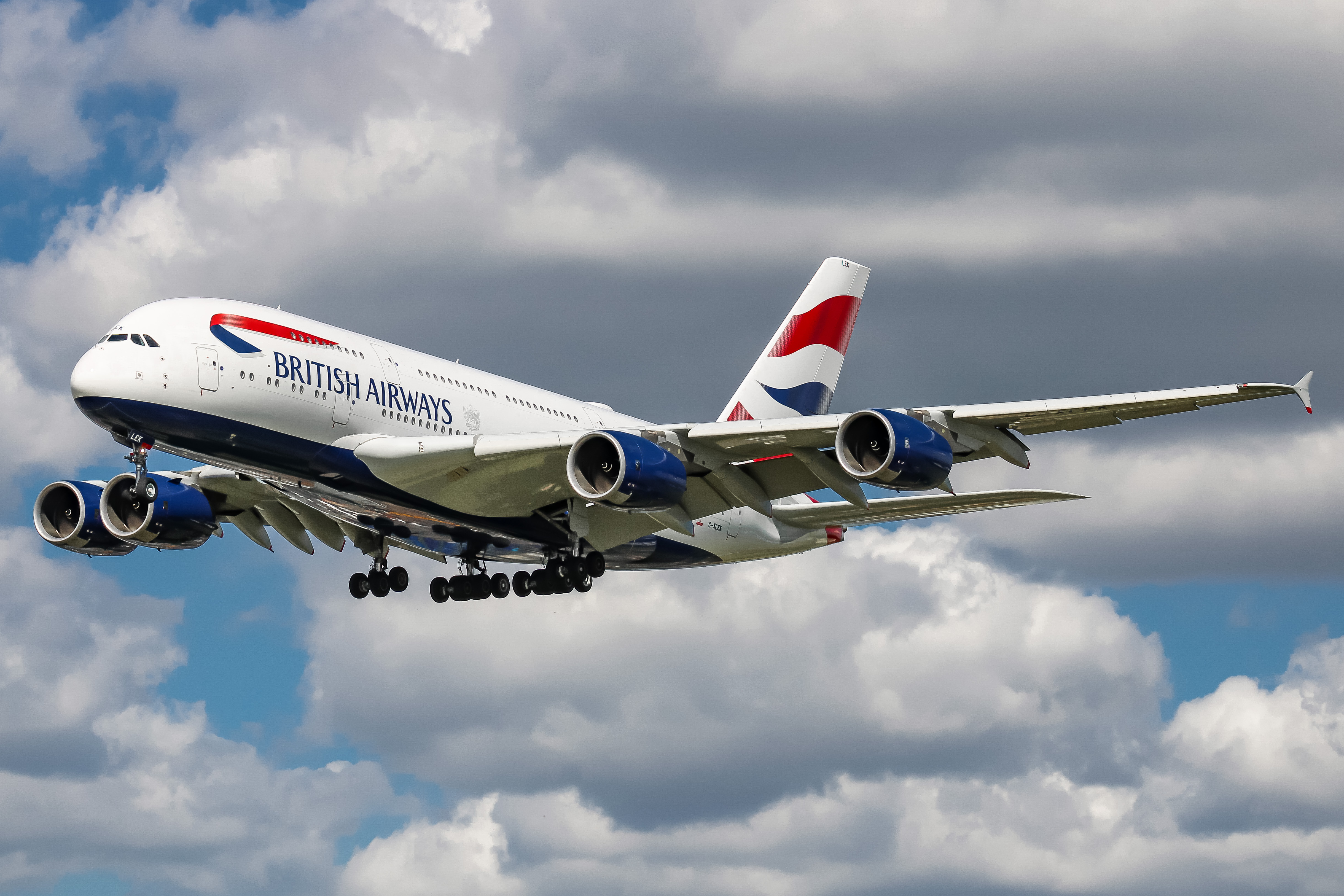 British Airways A380 Flies for 10.5