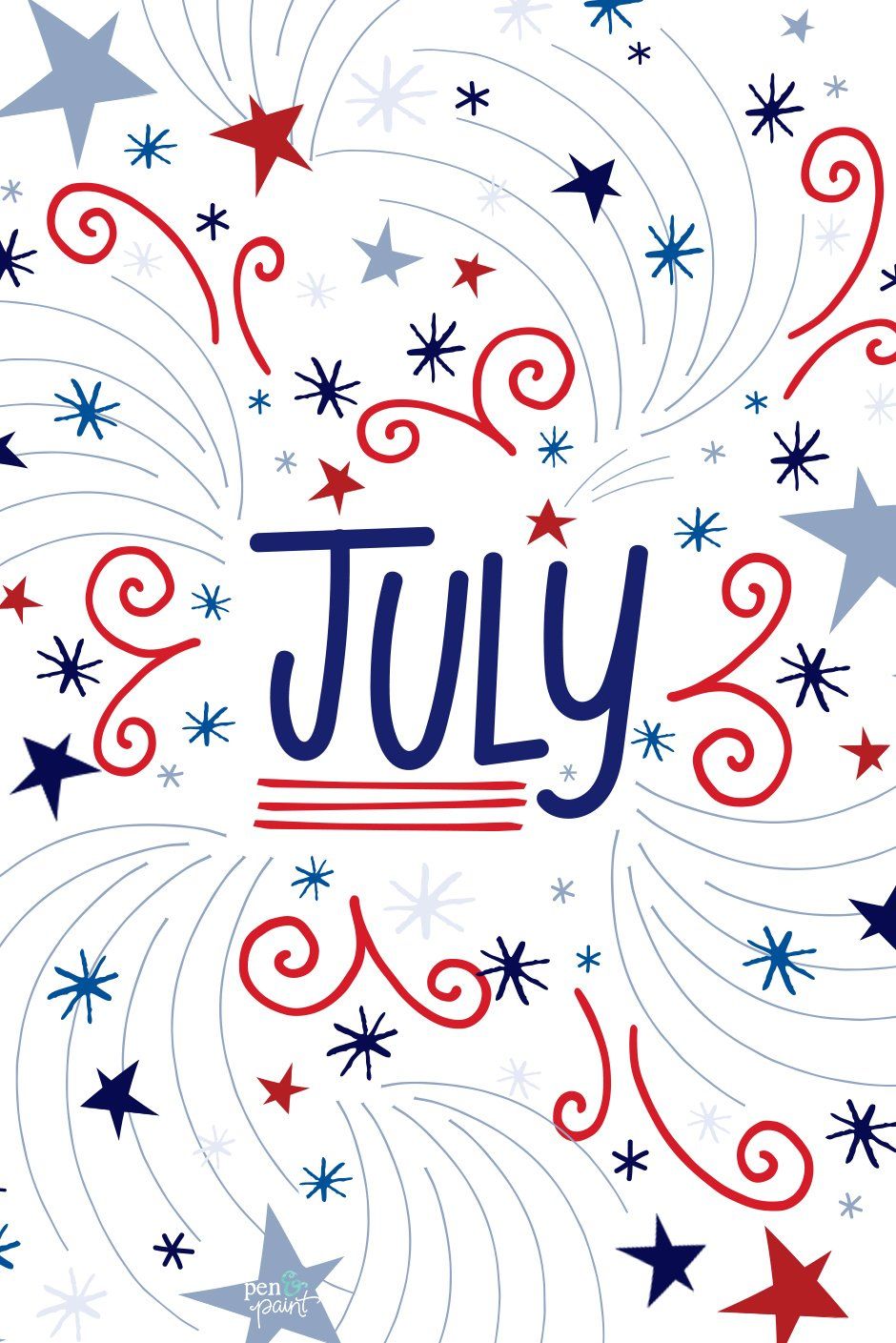 4th of july wallpaper, July background
