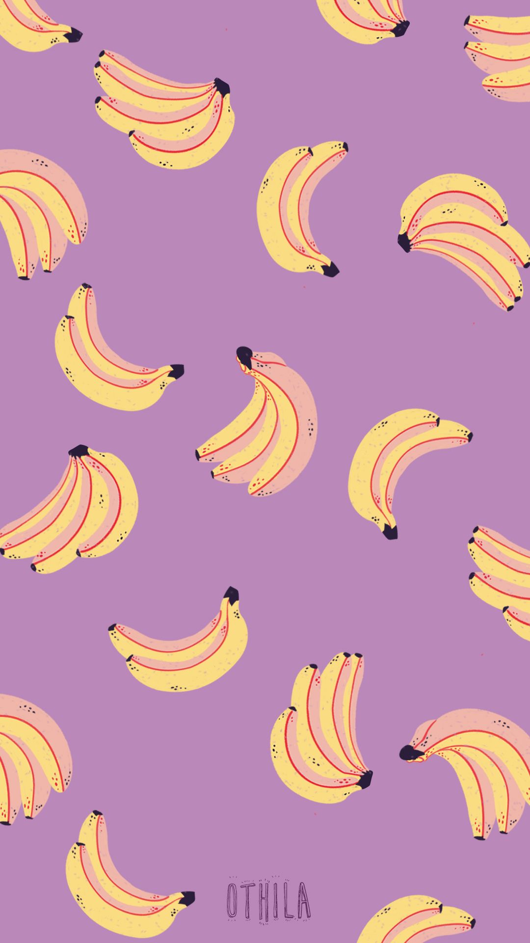 Banana Wallpaper by Othila. Fondos de