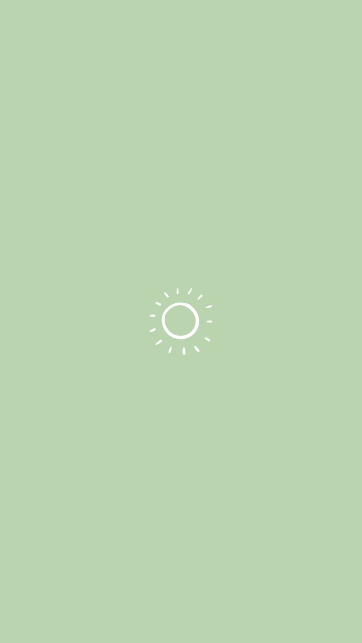 Minimalist Green Wallpaper