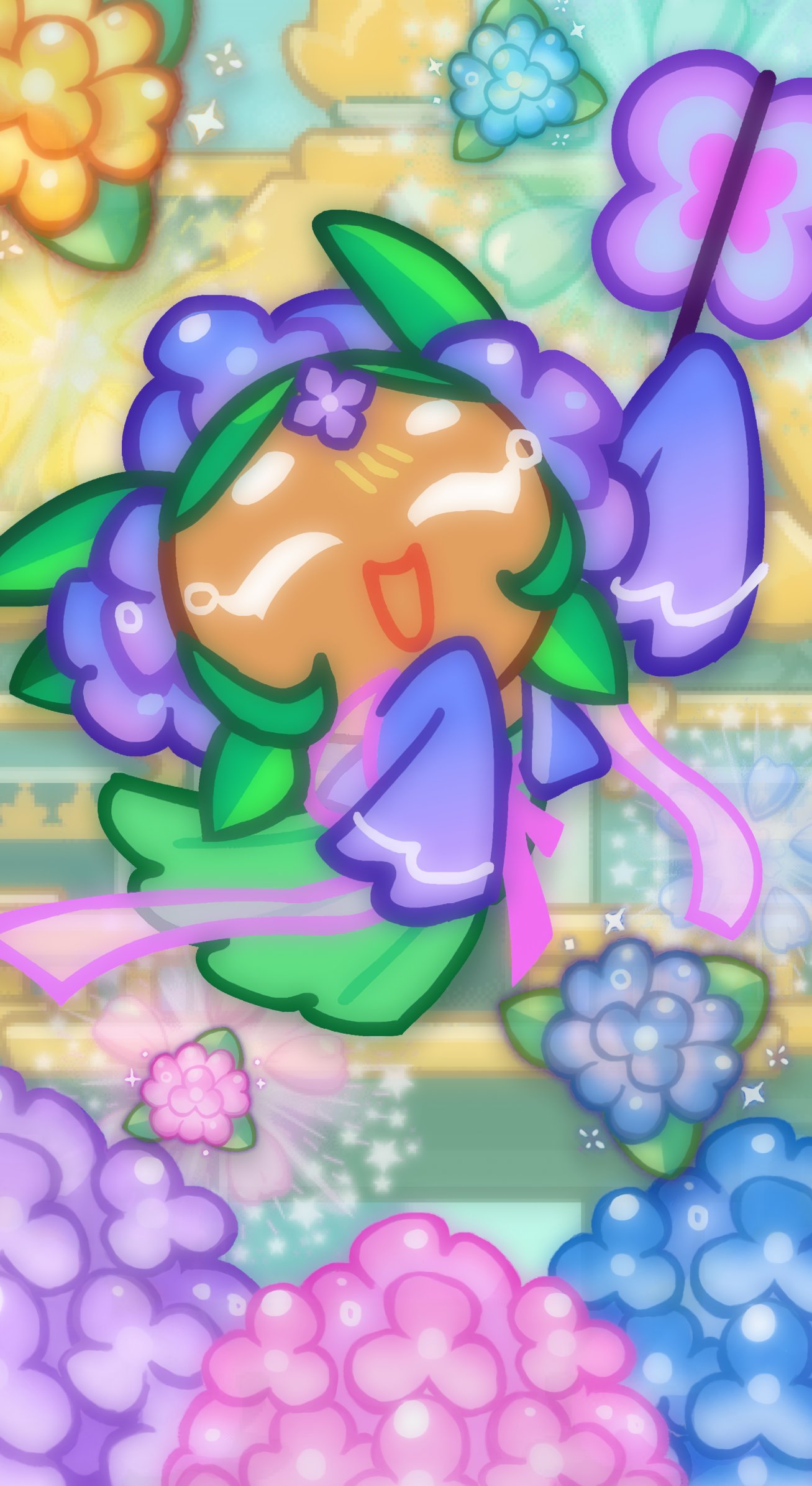 Ovenbreak) Hydrangea Cookie