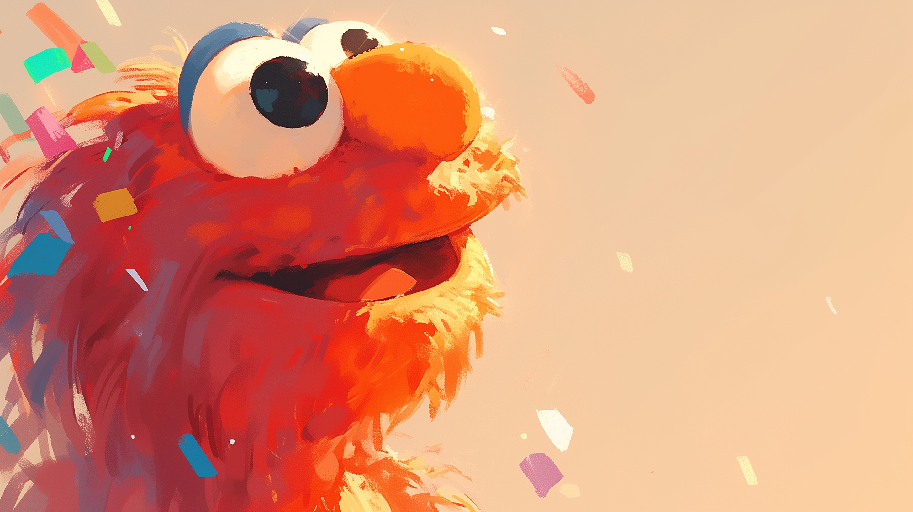 Elmo HD Wallpaper Sesame Street Artwork