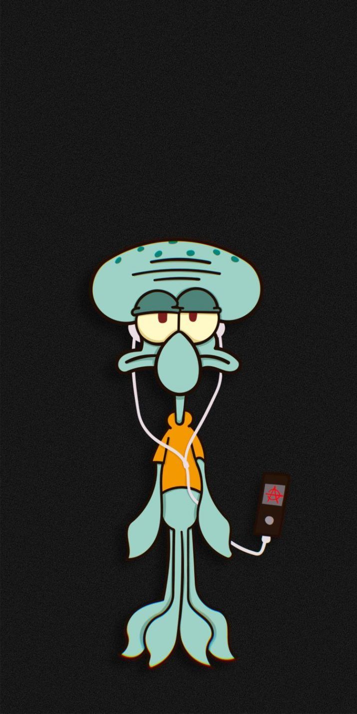 Squidward Wallpaper 5. Arte di bambino