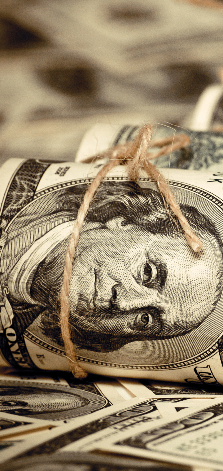 Man Made Dollar Phone Wallpaper